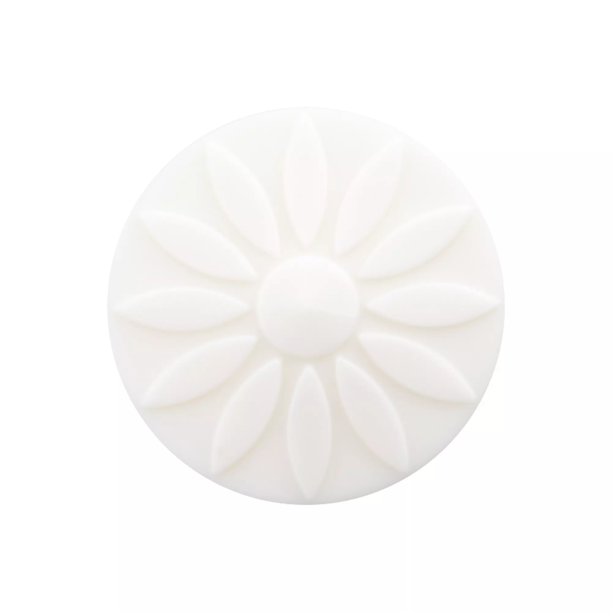 Polyamide button shank, Flower