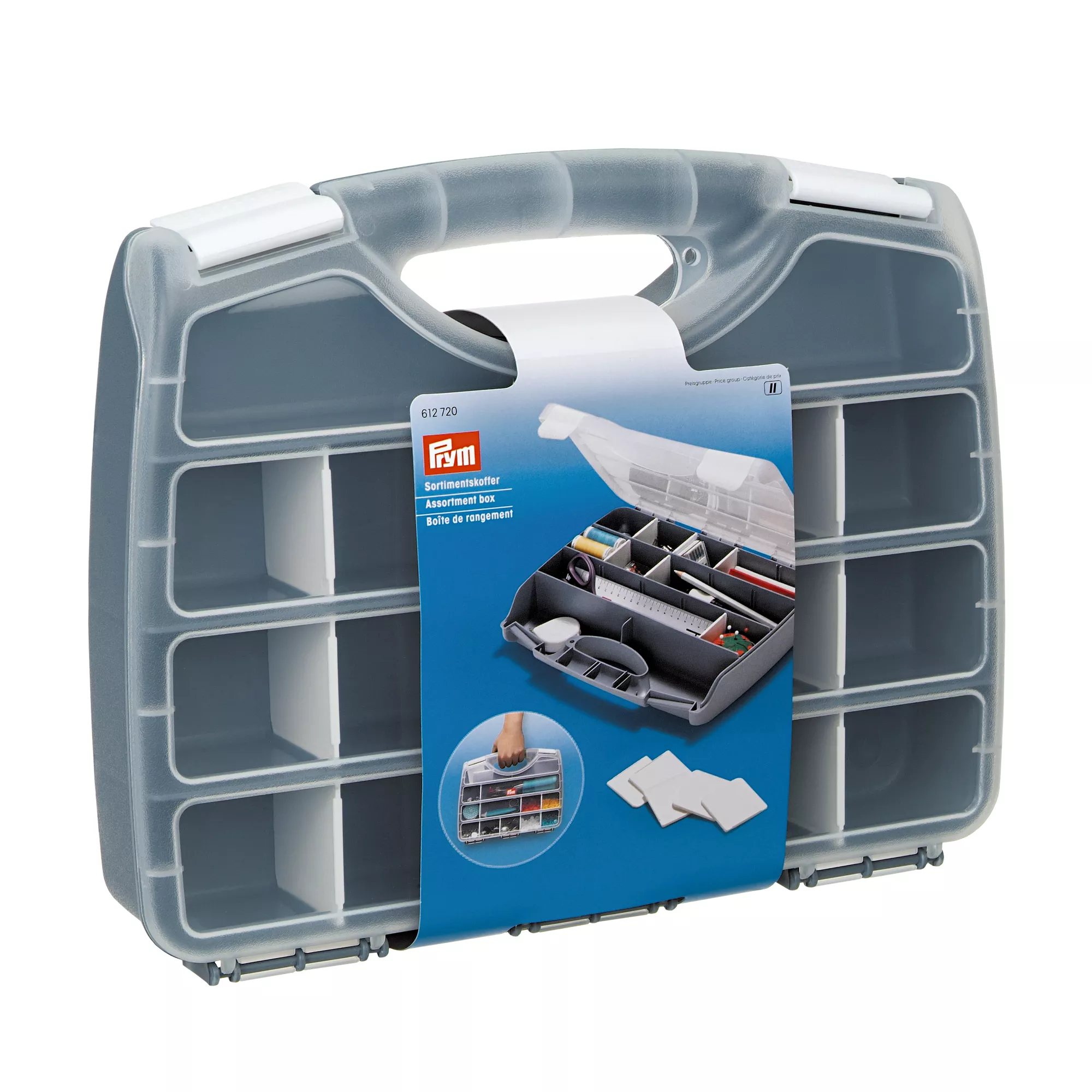 Assortment case, without contents
