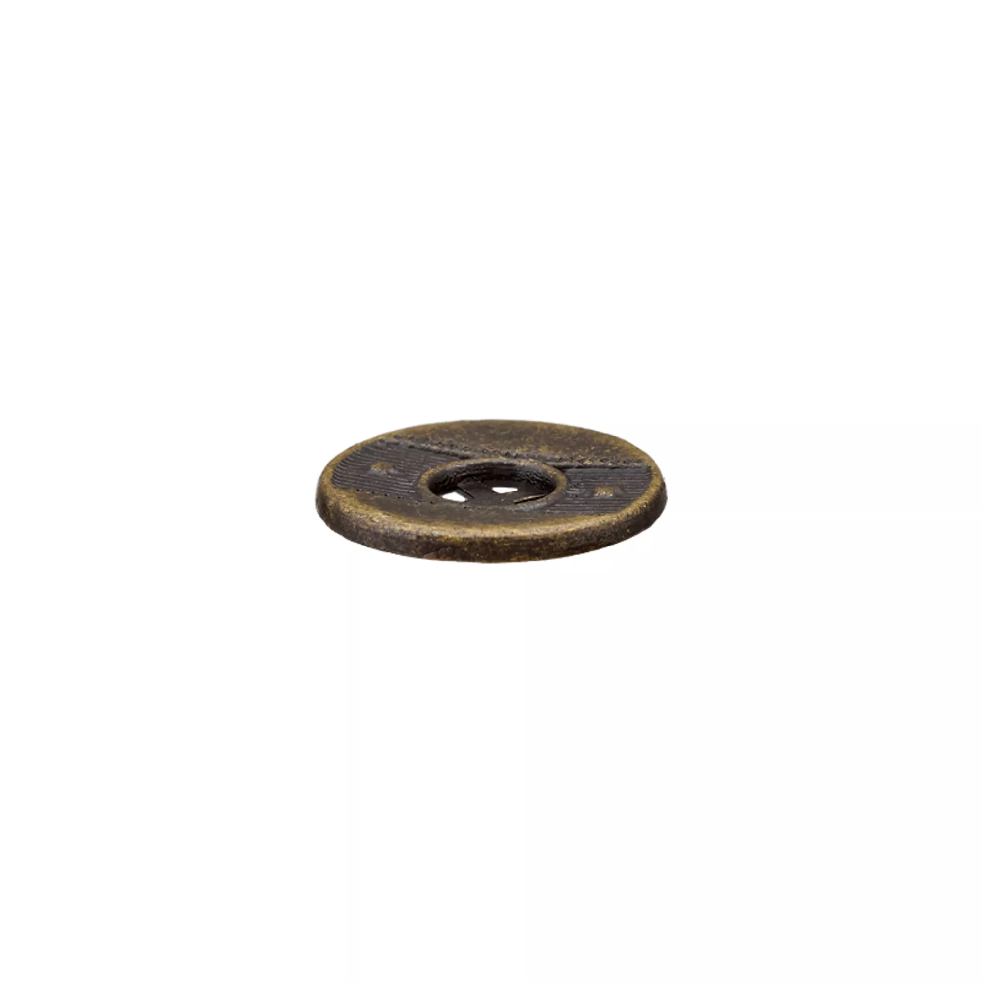 Metal button 4-holes, Boho Style