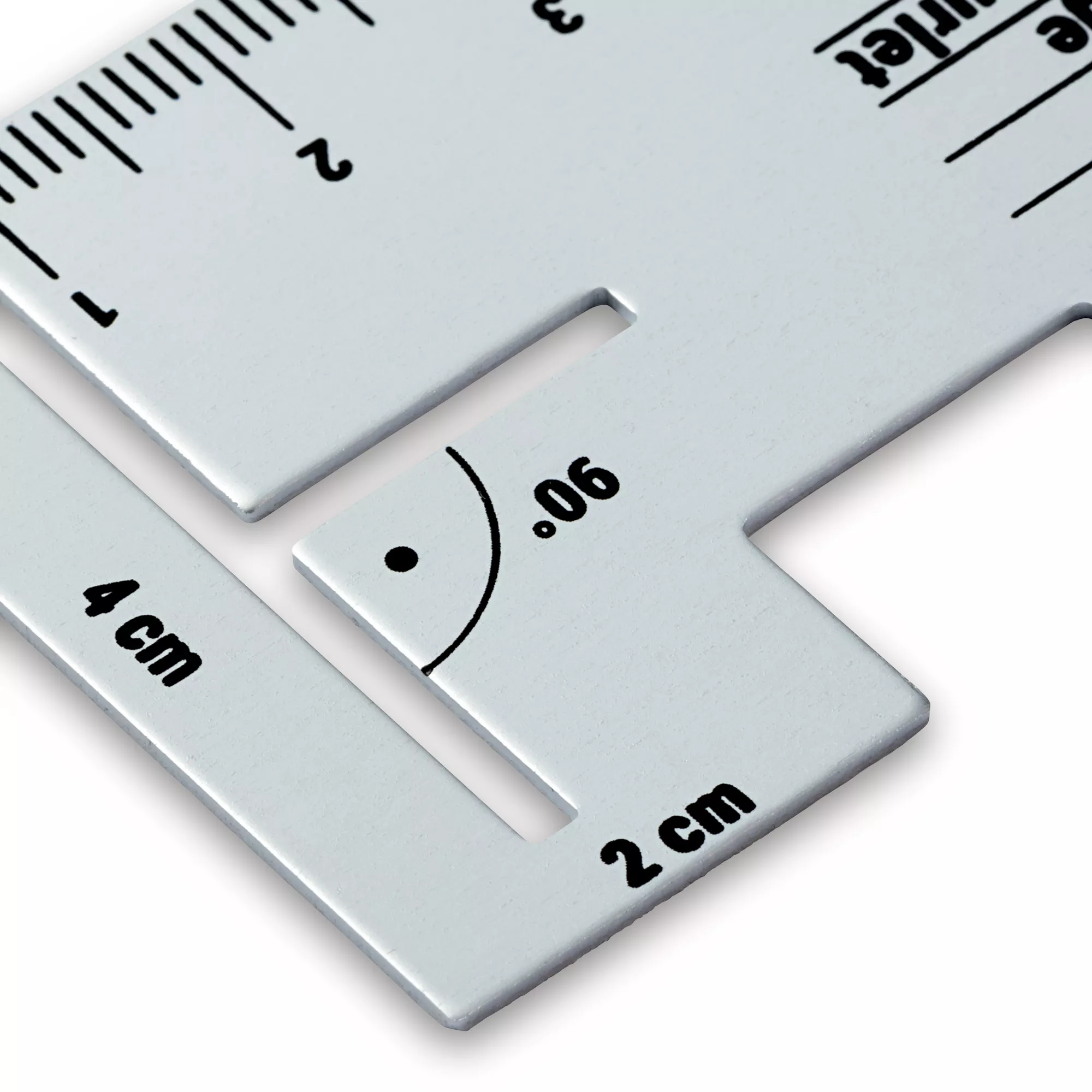 Seam gauge, aluminium