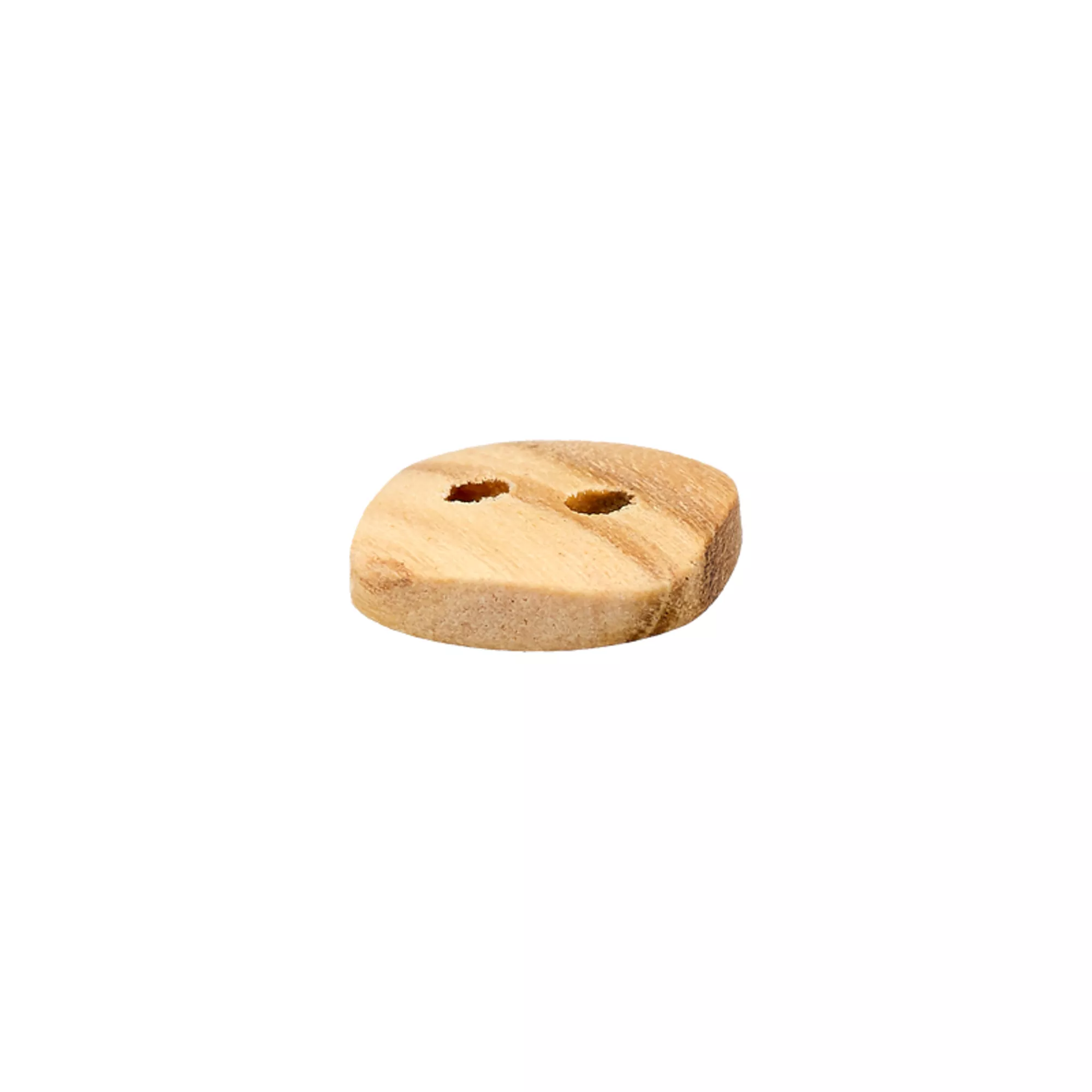 Bouton corne 2-trous, Carré