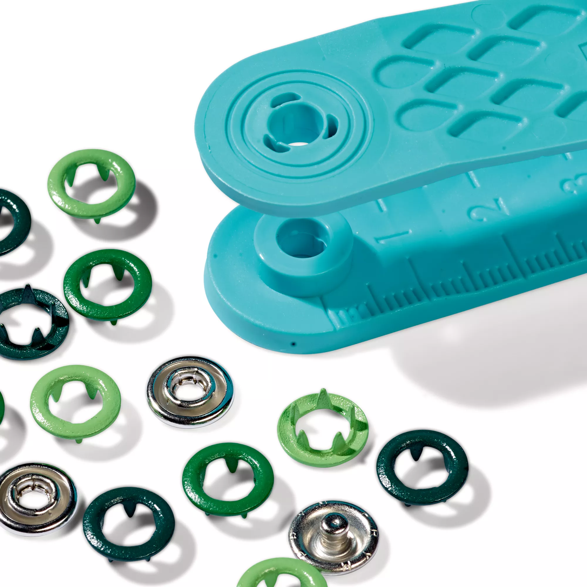 Druckknöpfe Jersey, Prym Love, 8mm, grün