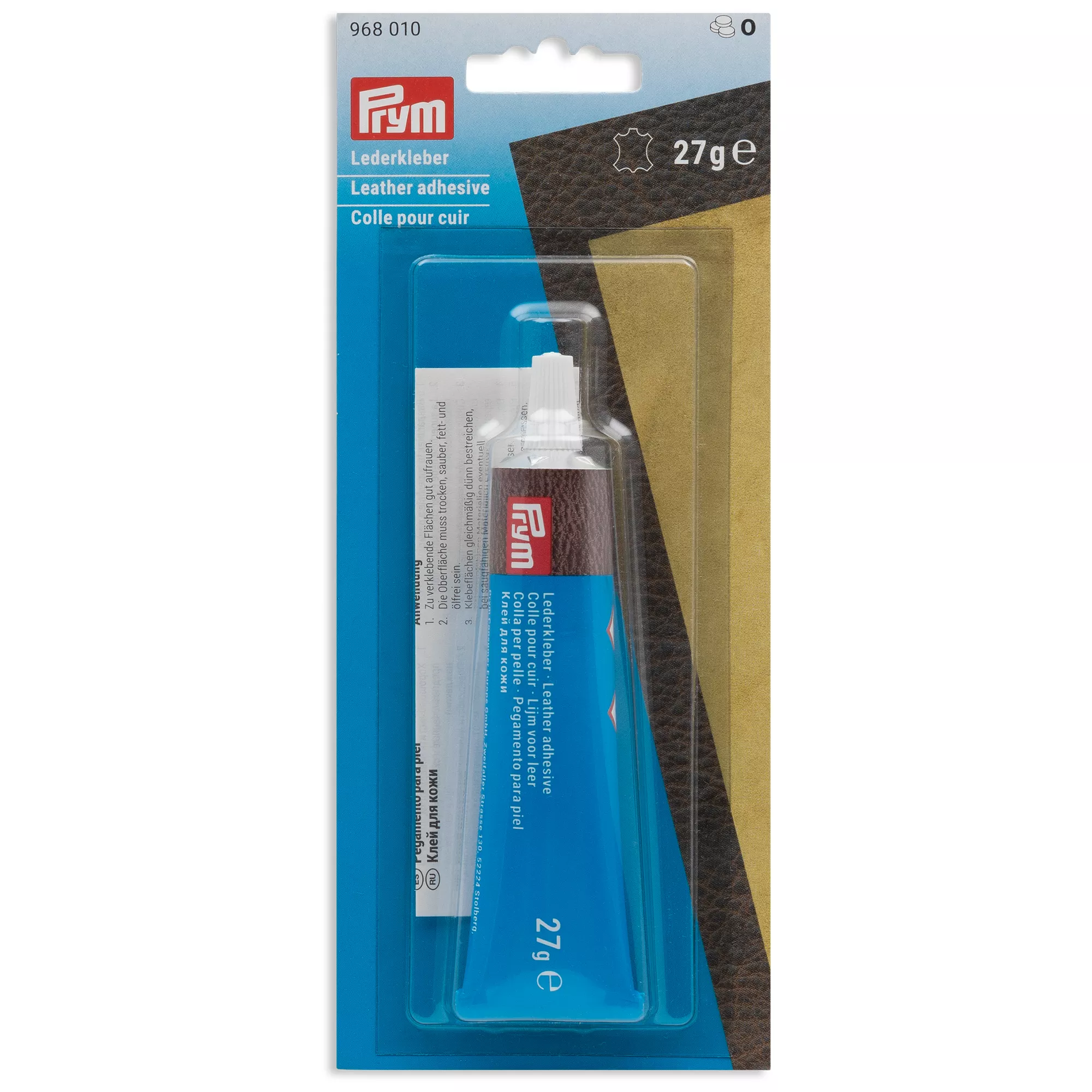 Leather adhesive