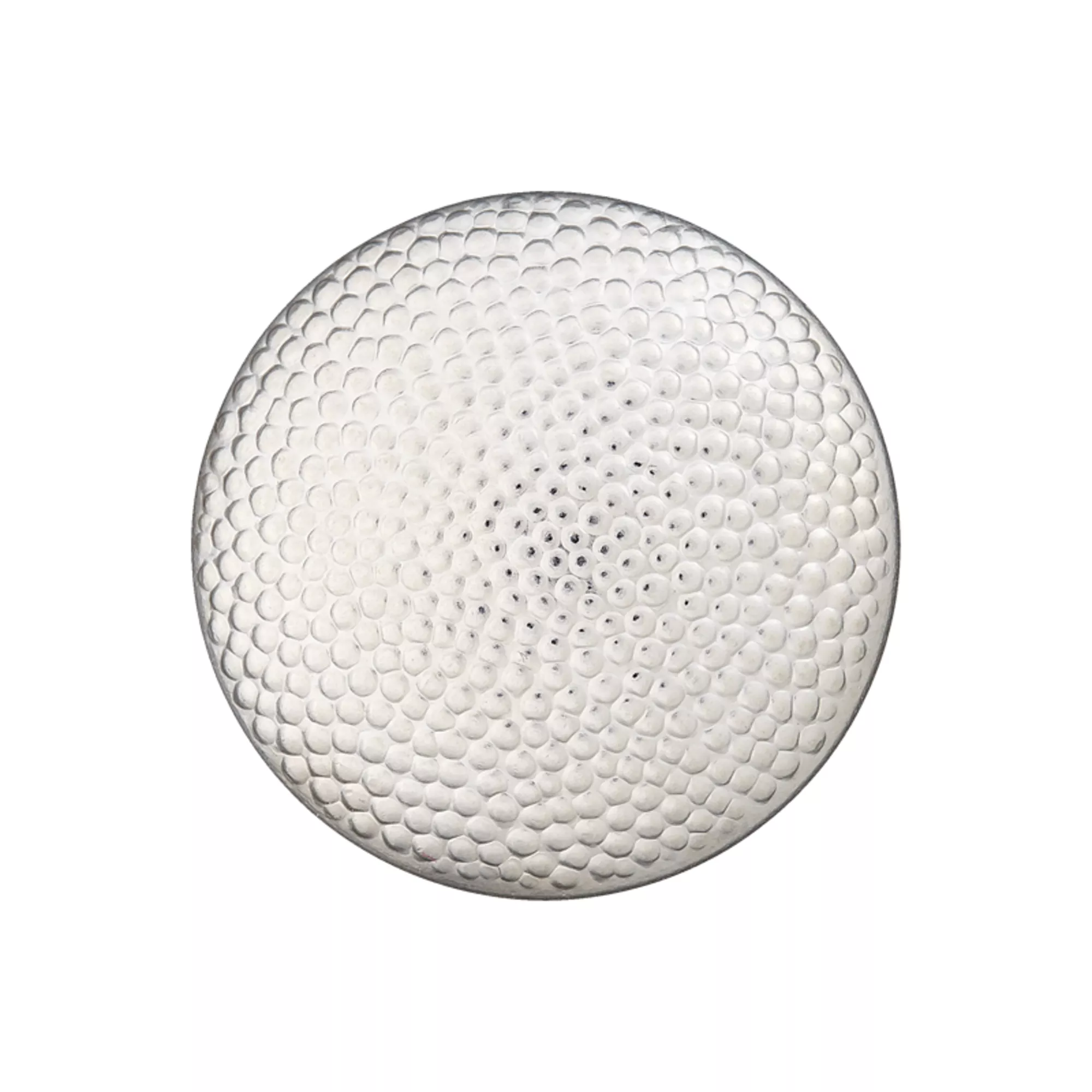 Bouton métal pied