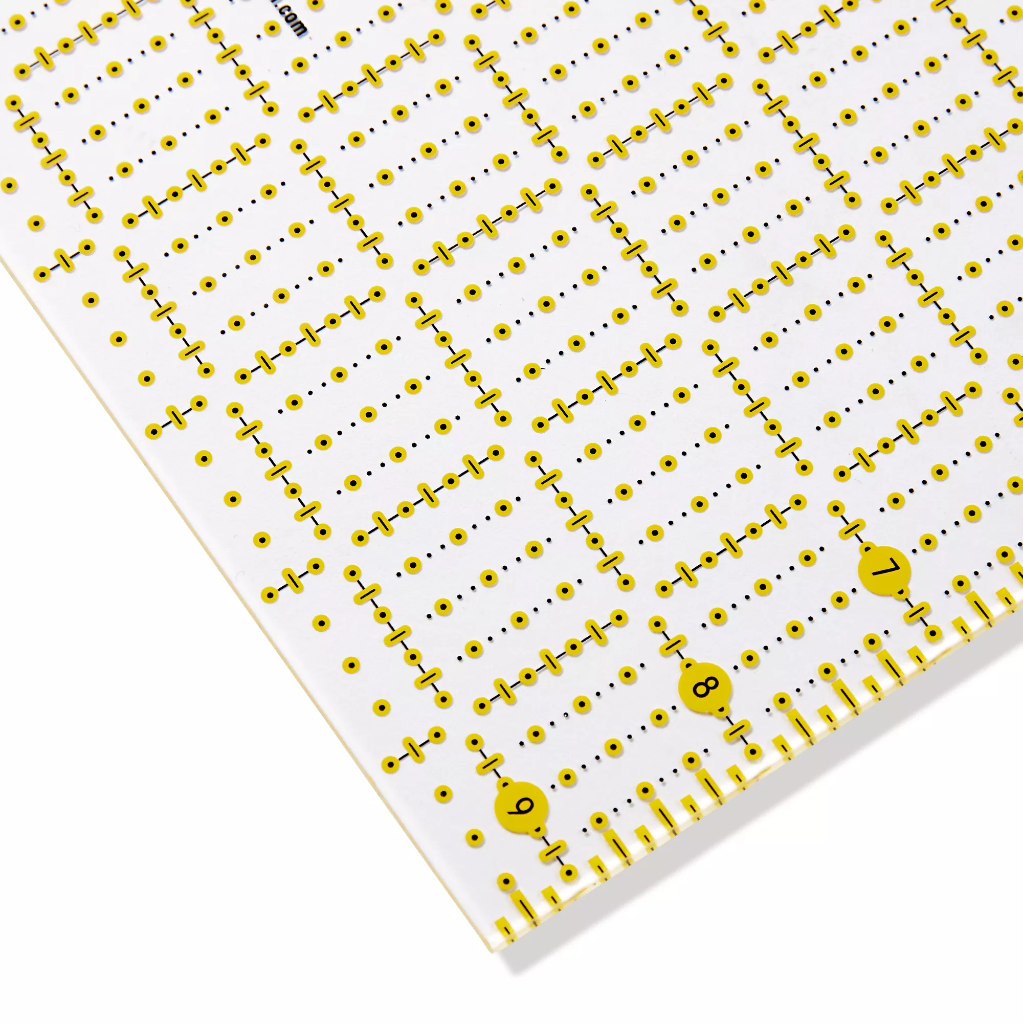 Universal ruler, 9.5x9.5inch