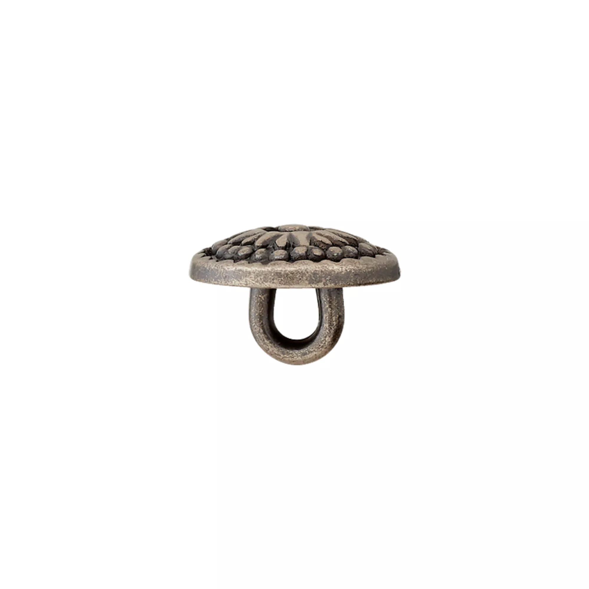Metal button shank