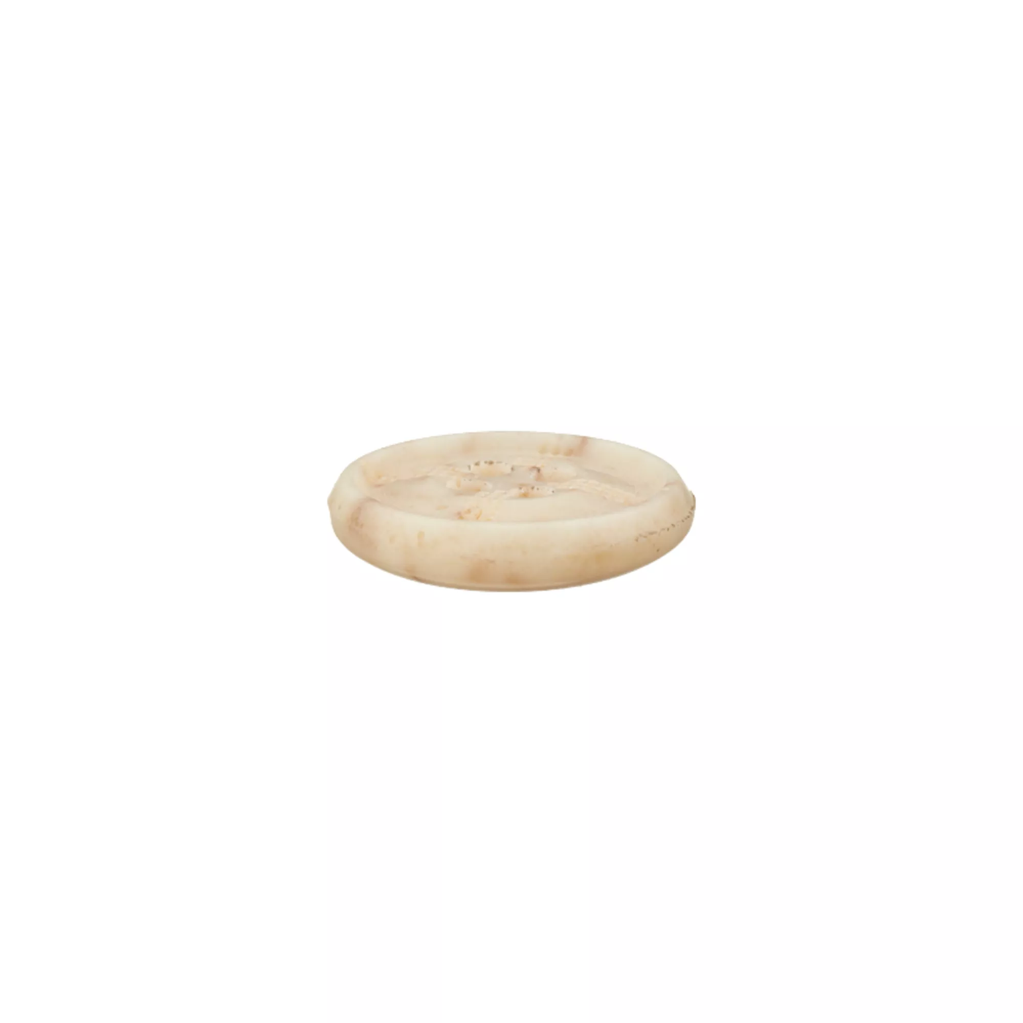 Horn/polyester button 4-holes, recycled