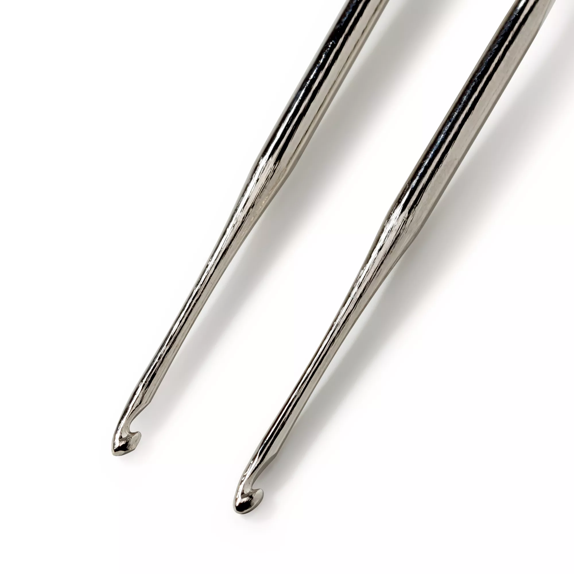 Crochet hook without cap, 1.50mm, silver-coloured