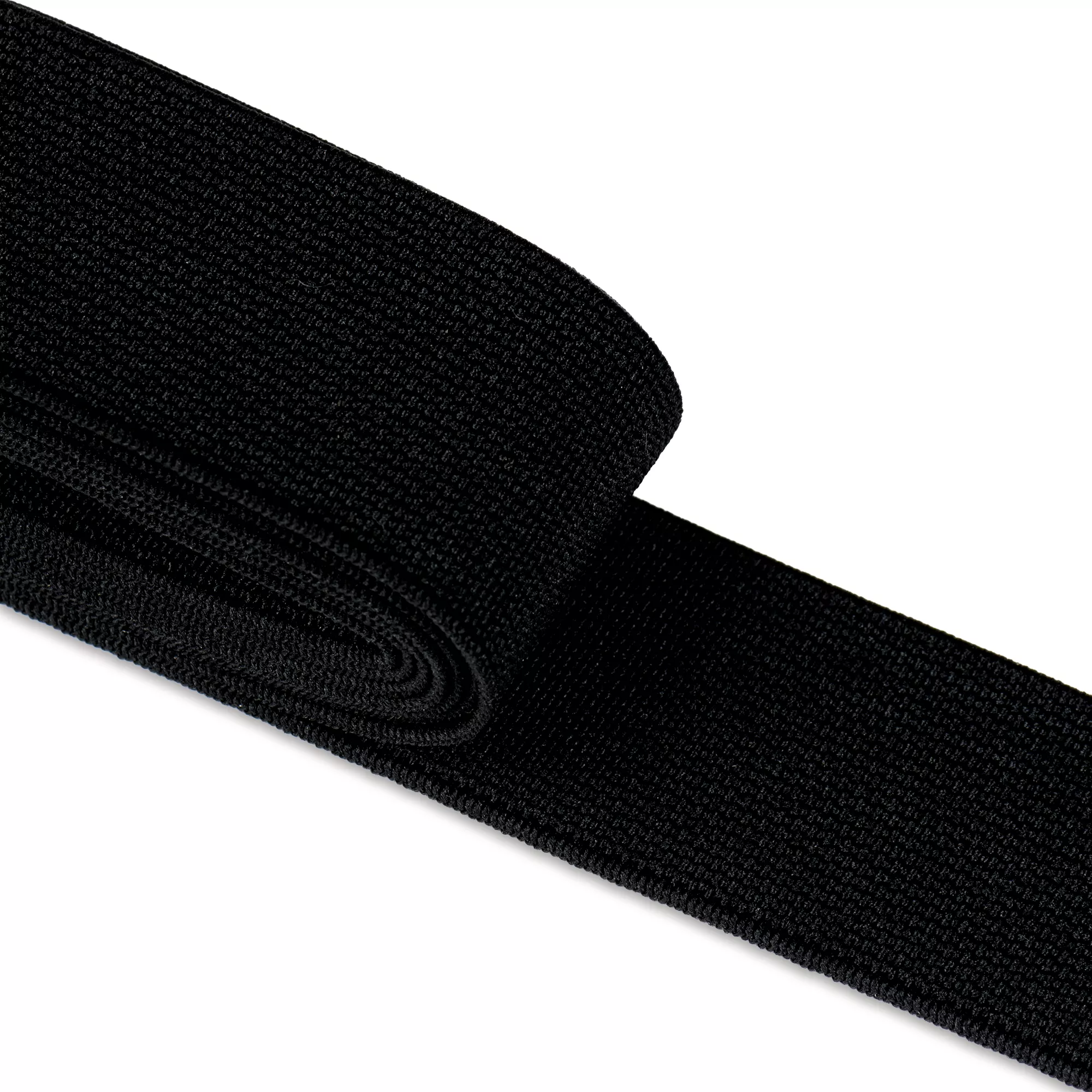 Elastic tape, strong, 25mm, black, 1m
