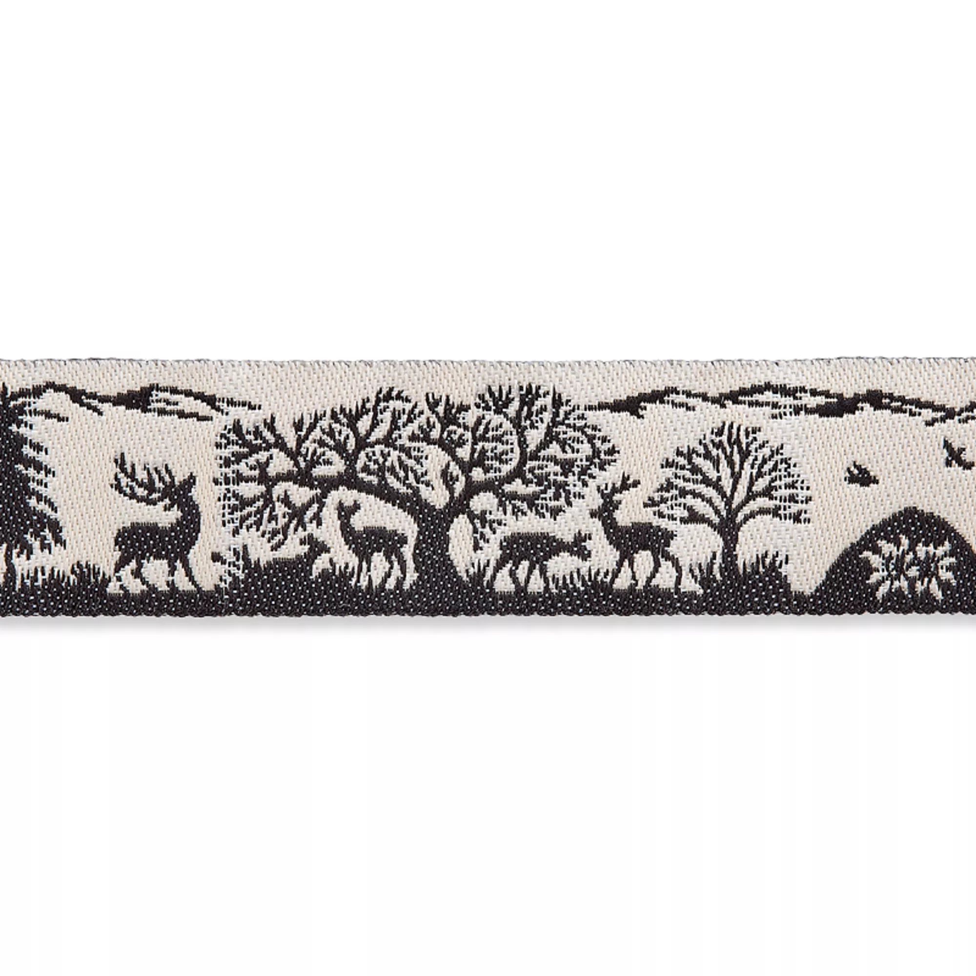 Jacquardborte Hirsch, 23mm