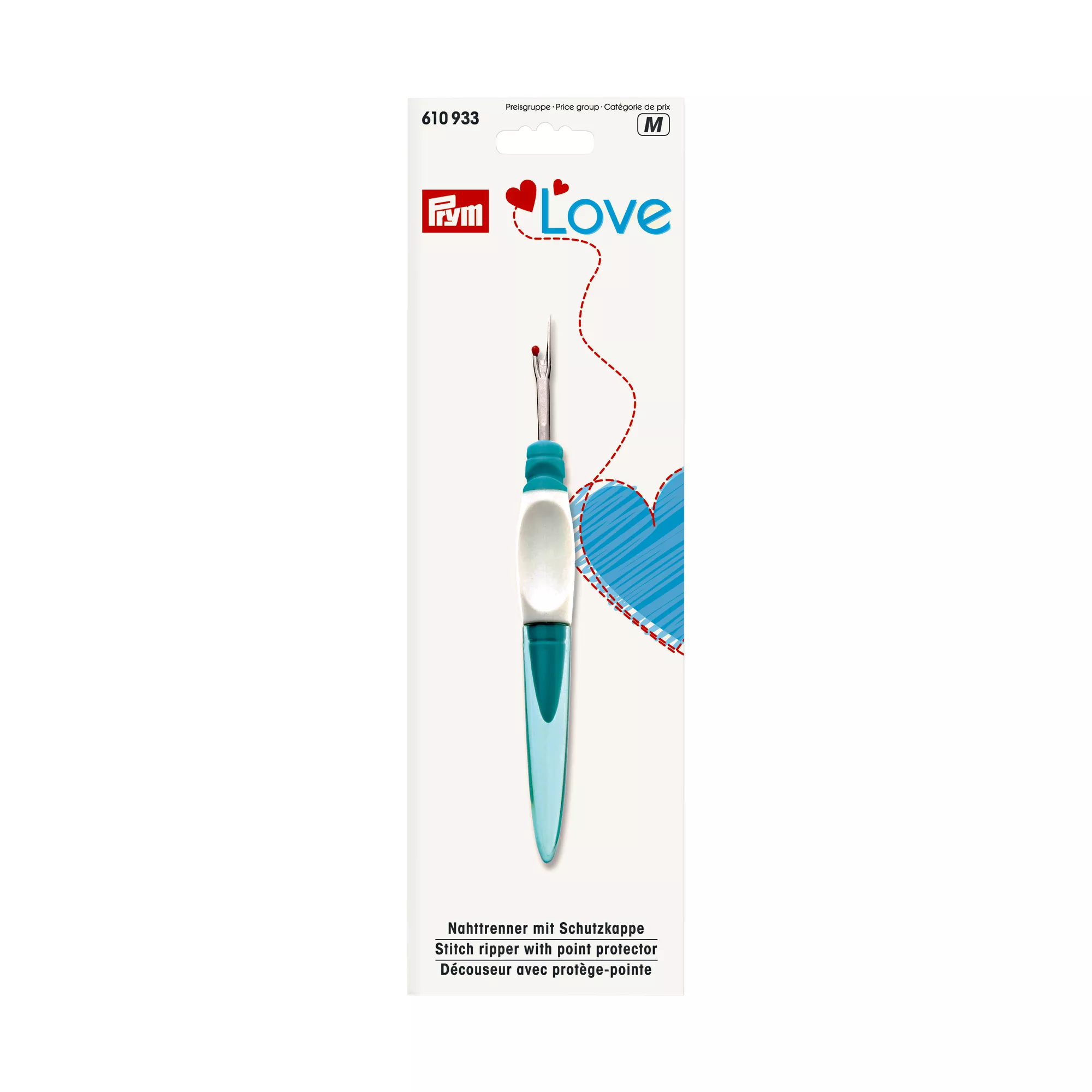 Stitch rippers small, Prym Love mint, prym.ergonomics