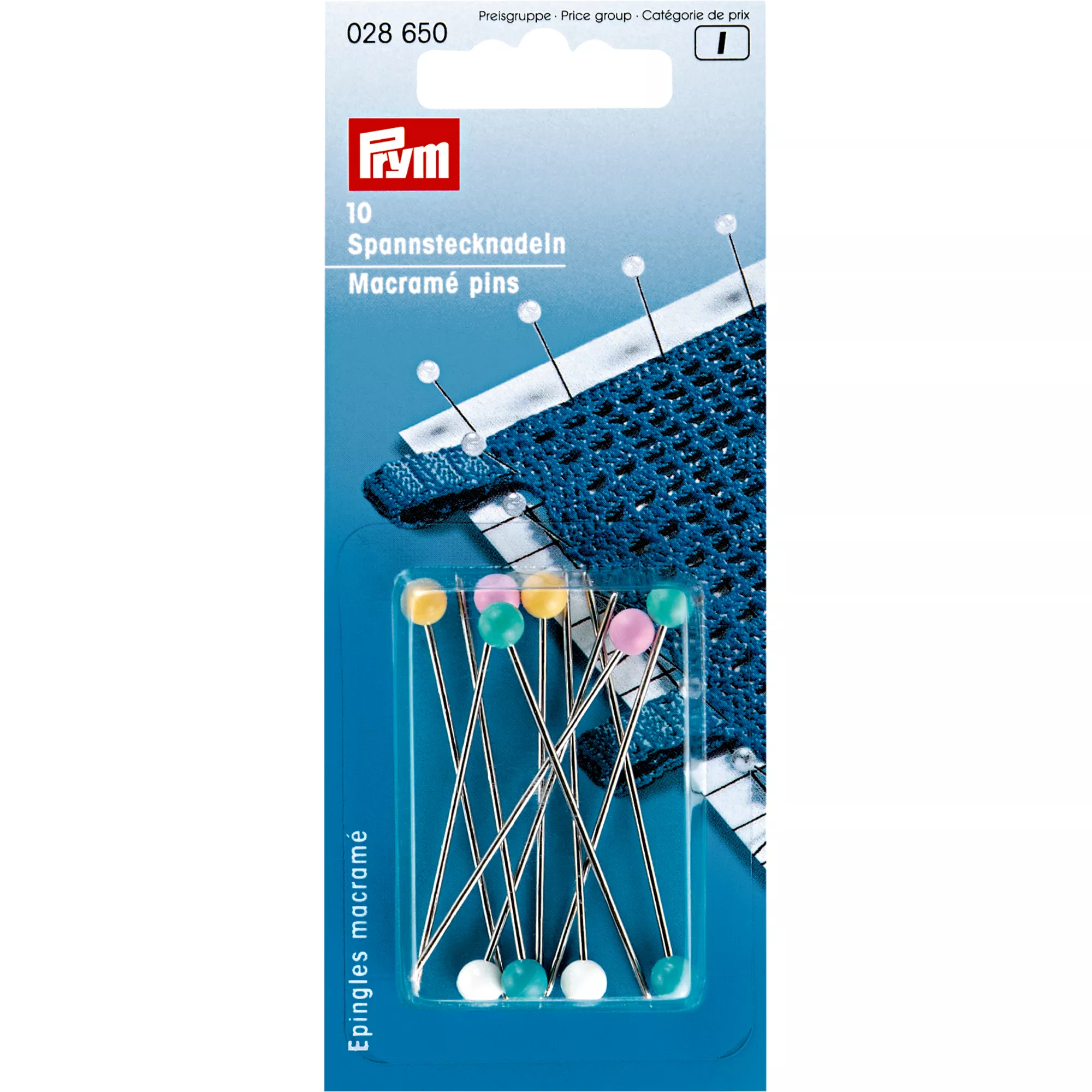 Macramé pins
