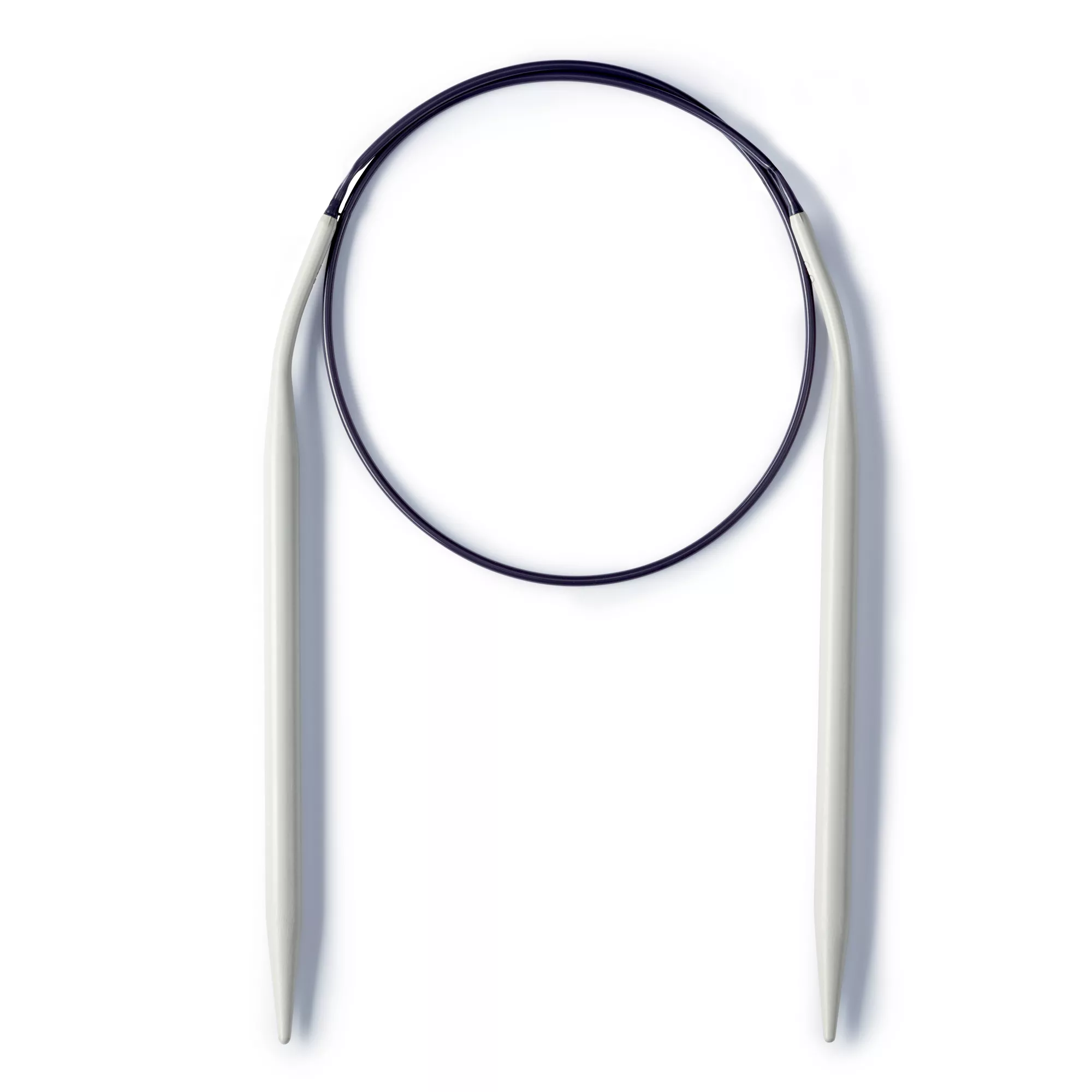 Circular knitting needles, pearl grey or grey