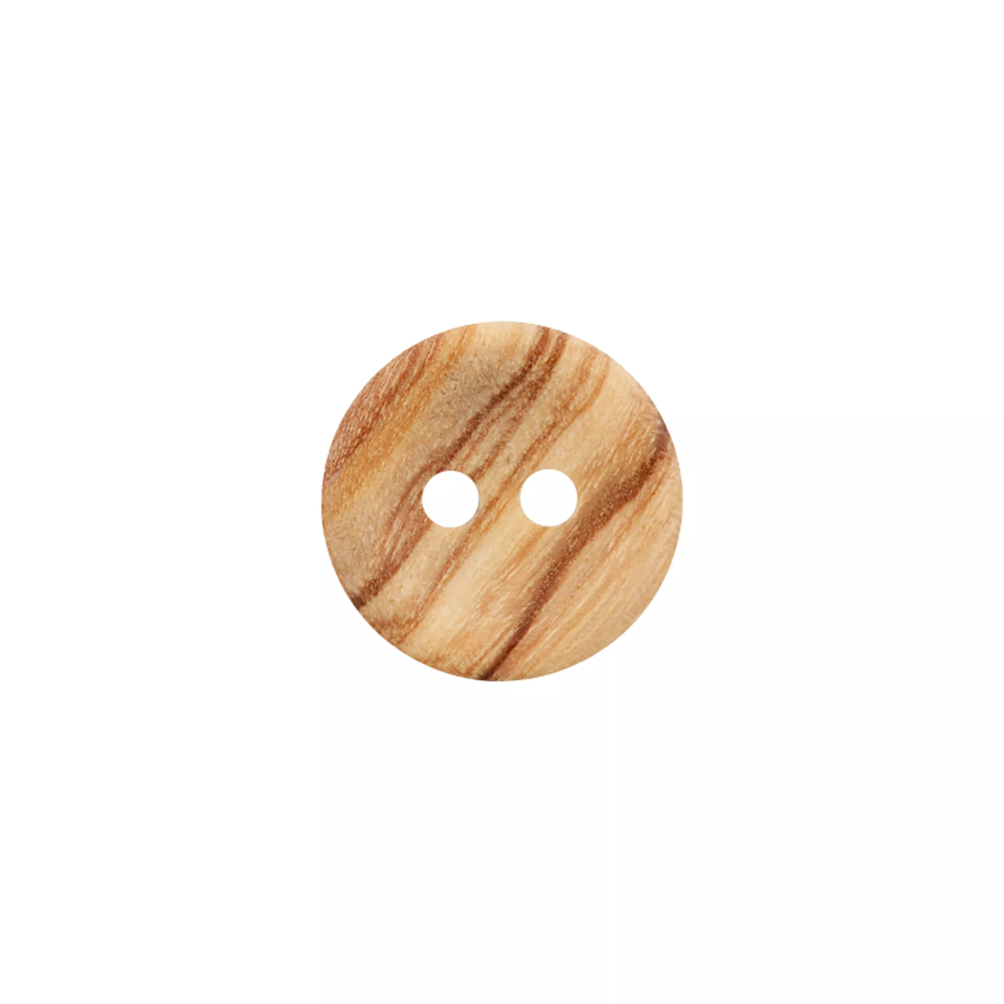 Bouton bois 2-trous