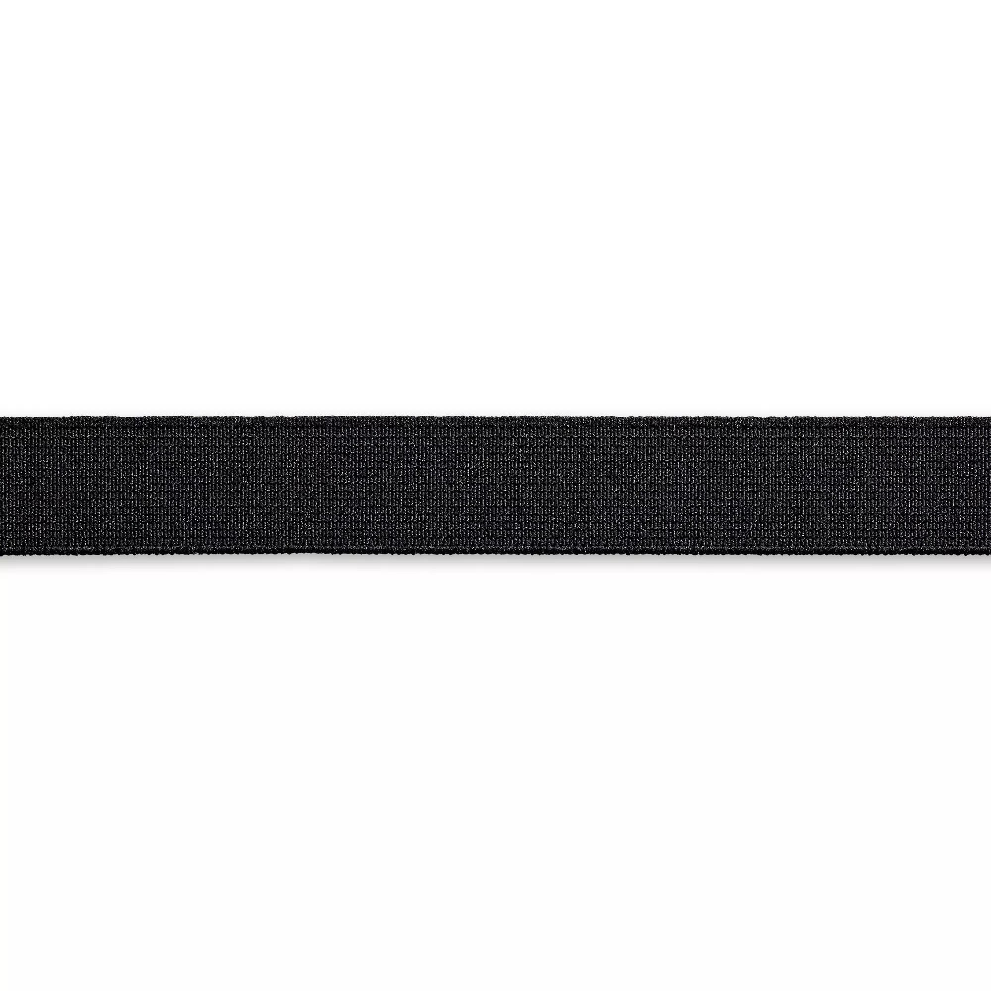 Elastic tape, strong, 18mm, black, 1m