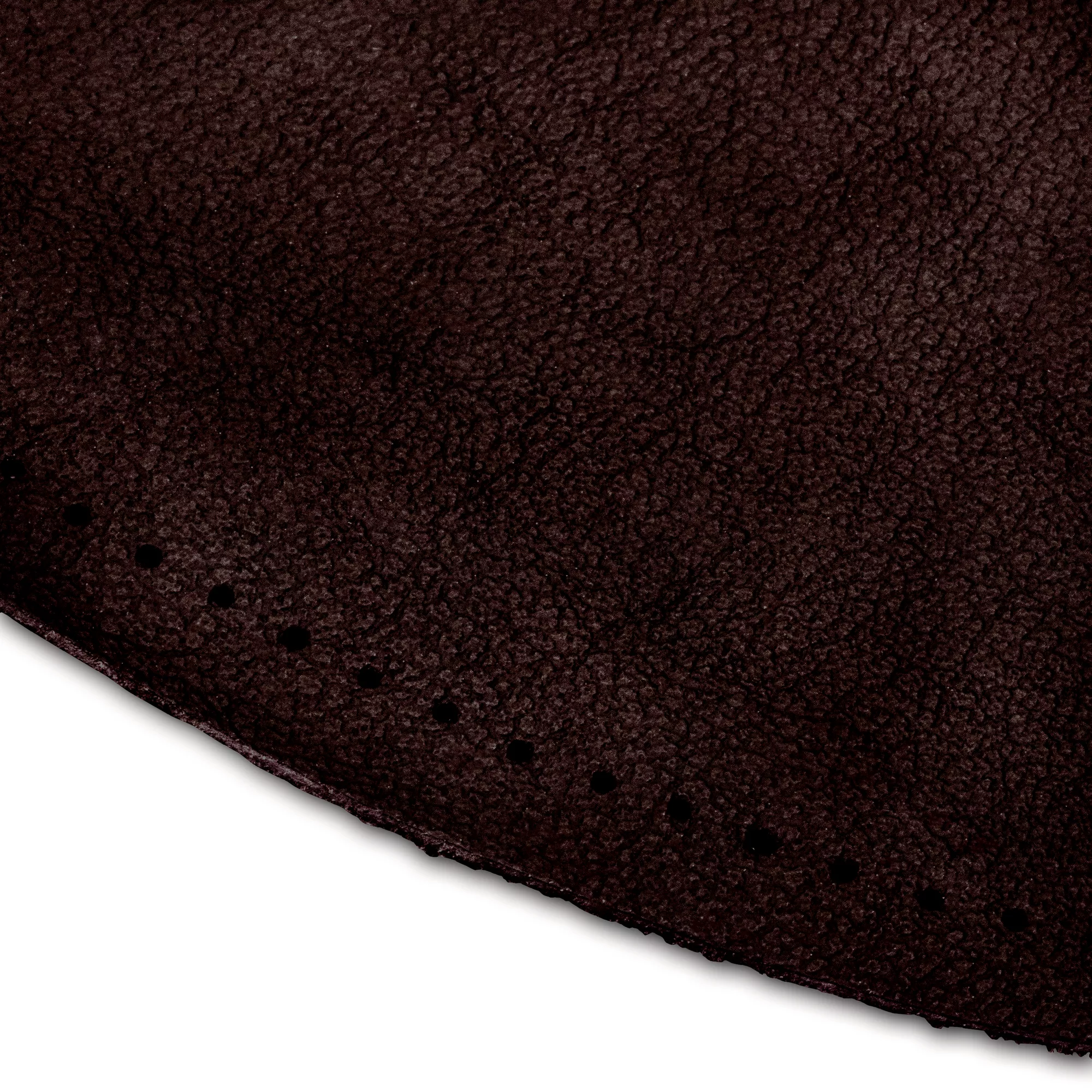 Toppe nappa, da cucire, 10 x 14cm, marrone scuro