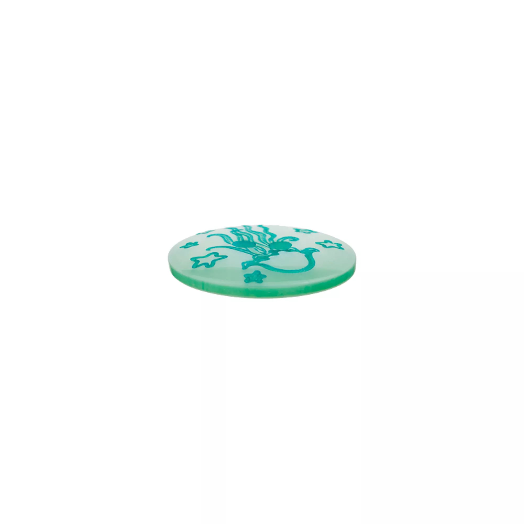 Polyester button 2-holes, Jellyfish