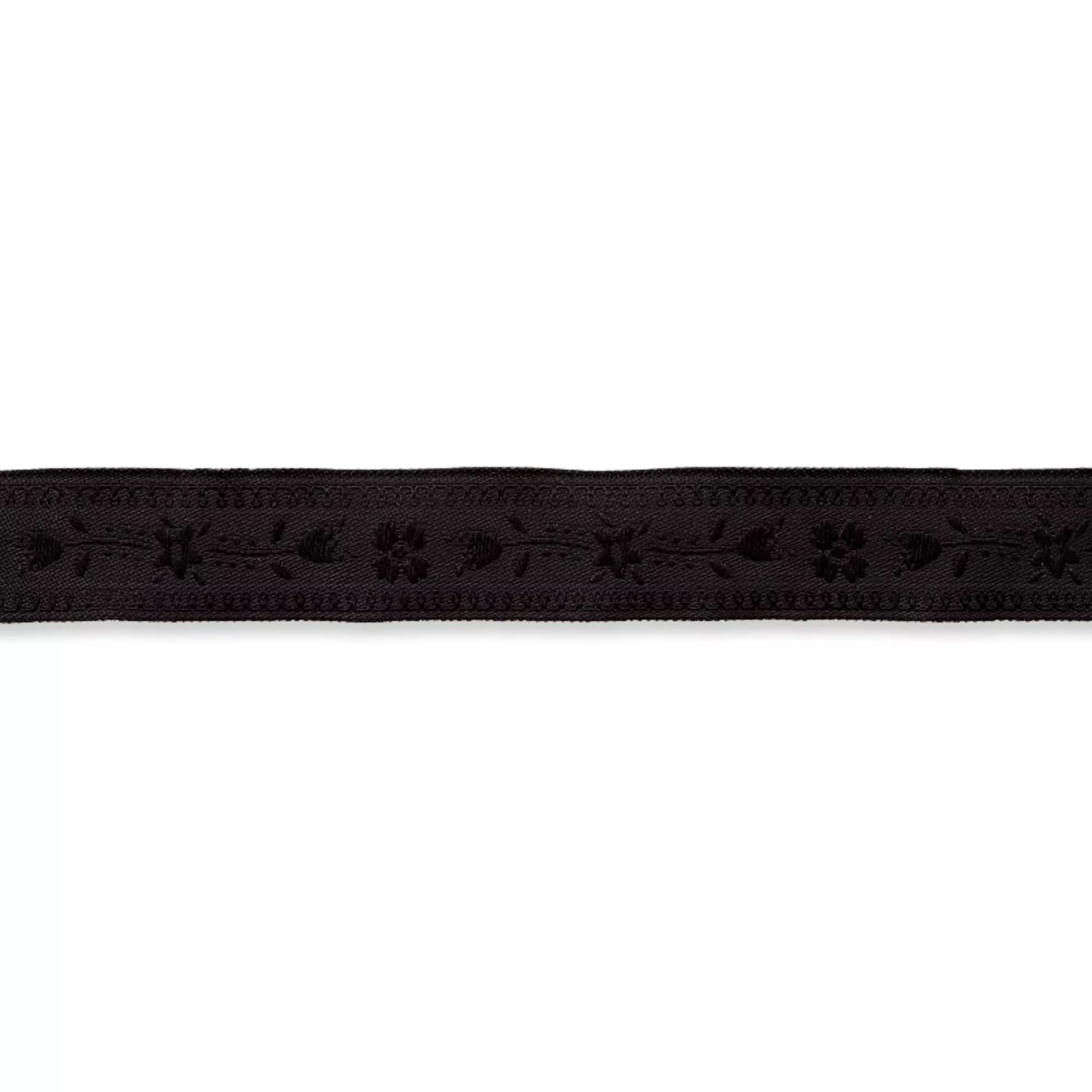 Jacquardborte, Blumen, 15mm