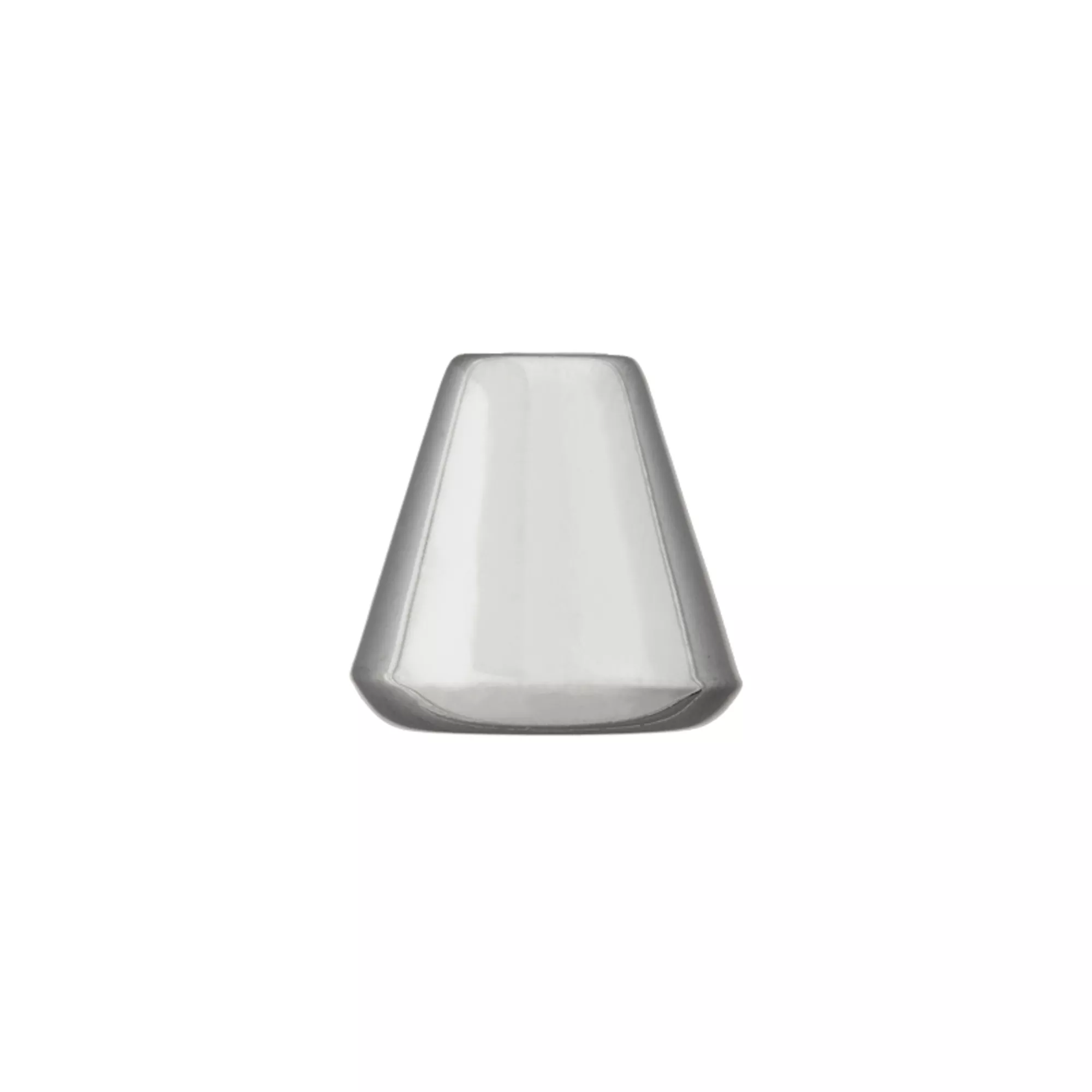 Kordelende metallisiert/Durchlass 5mm