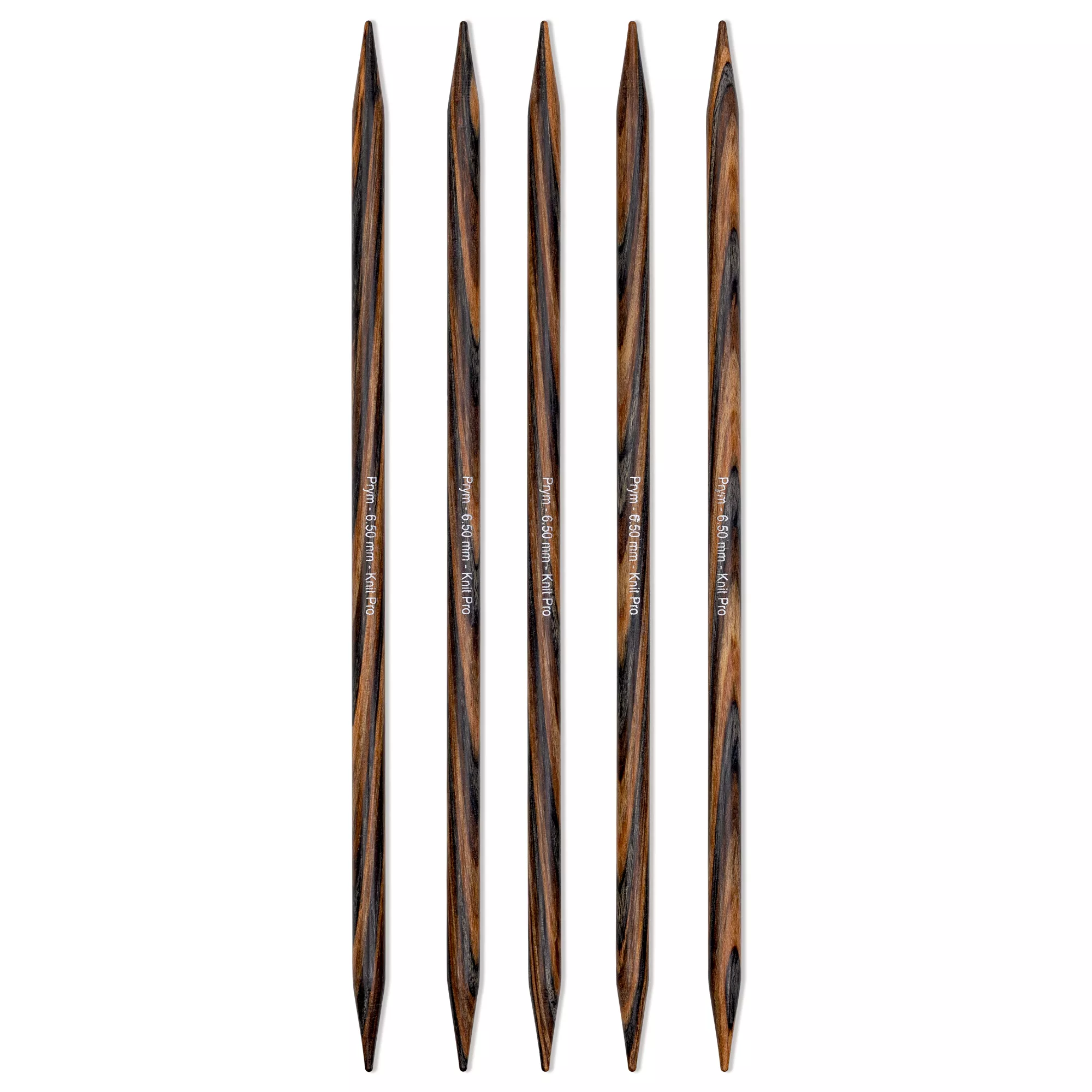 Agujas de calcetar, Natural, 20cm, 6,50mm