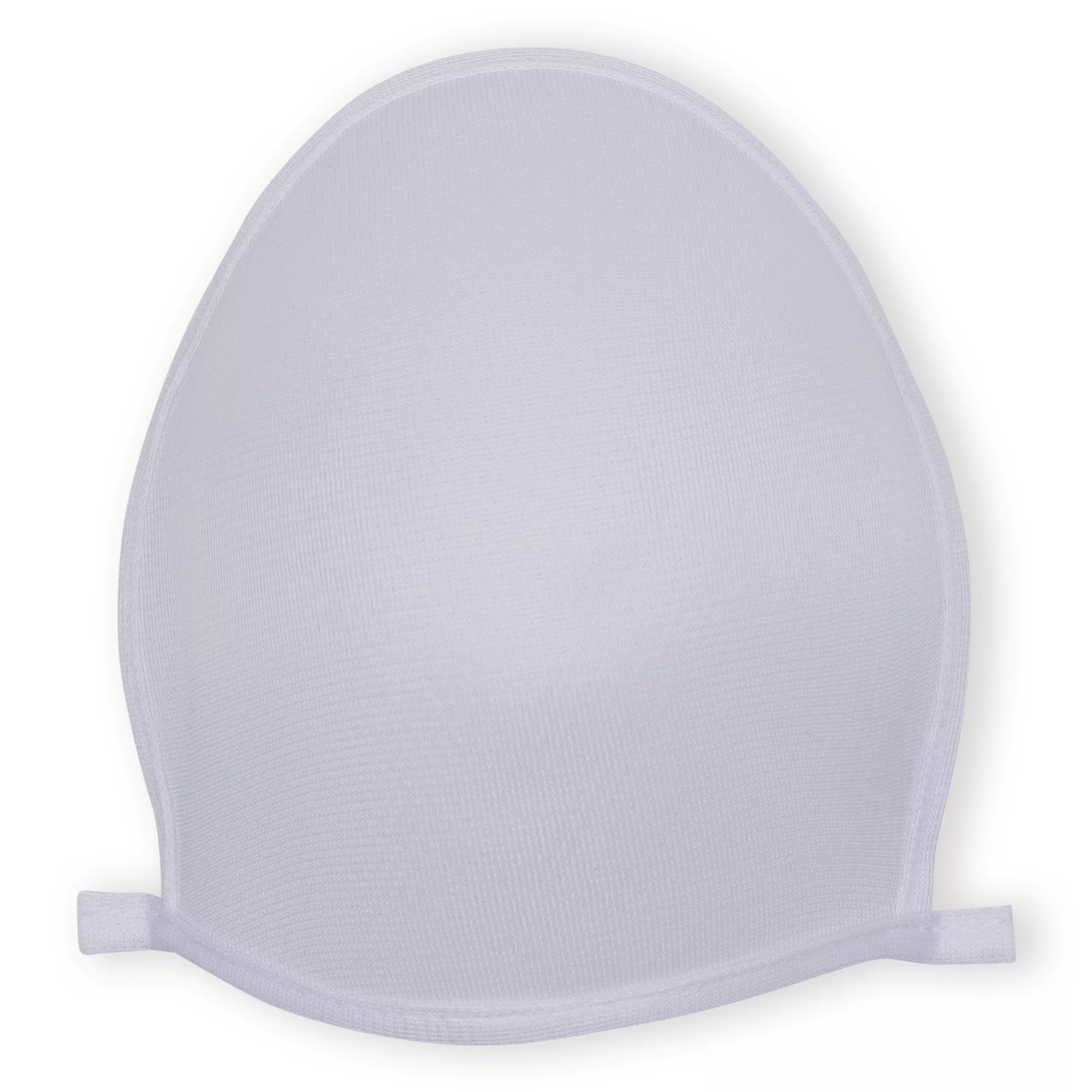 Bra cups for swimwear, D, white