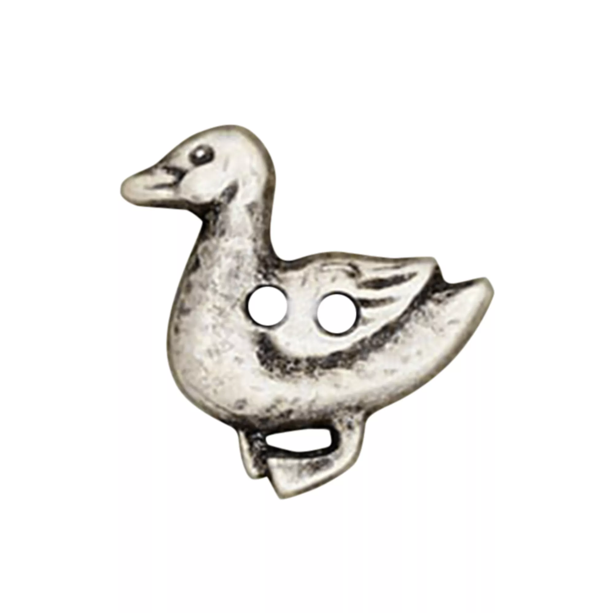 Bouton Canard Métal Sur Pied