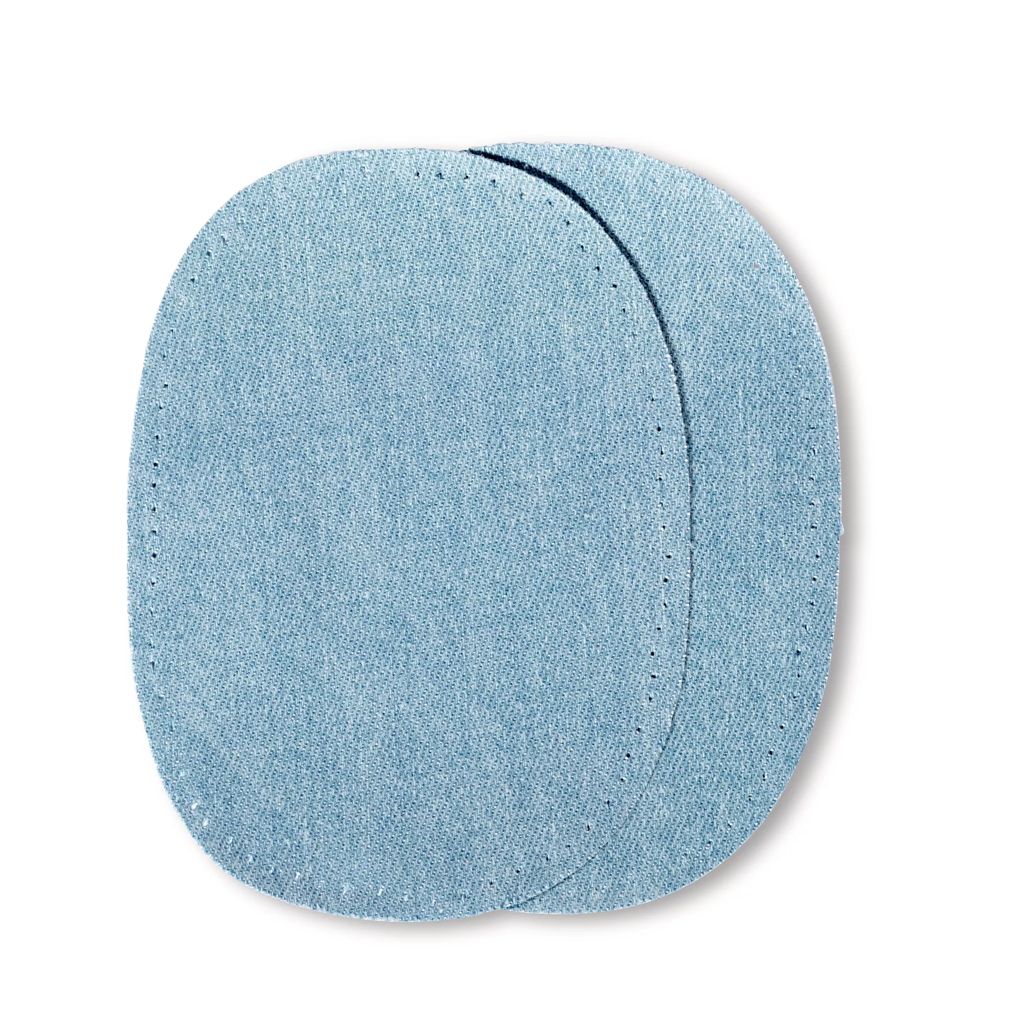 Patches jeans, iron-on, 10 x 14cm, light blue