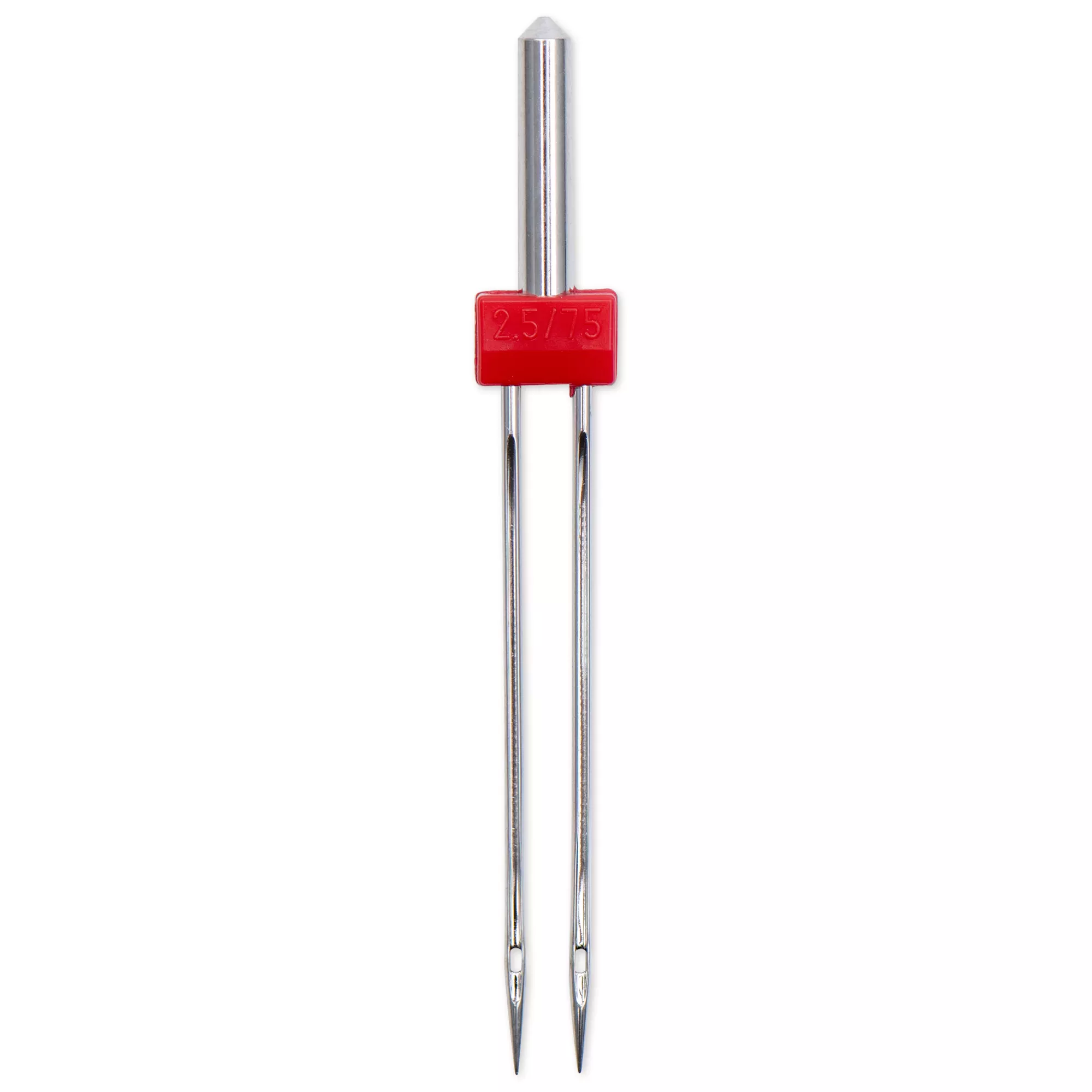 Stretch double sewing machine needles, 130/705, 75/2.5mm