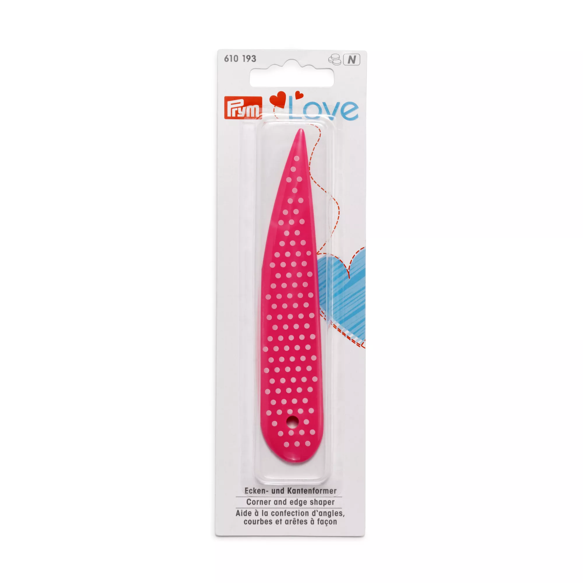 Corner and edge shaper Prym Love, pink