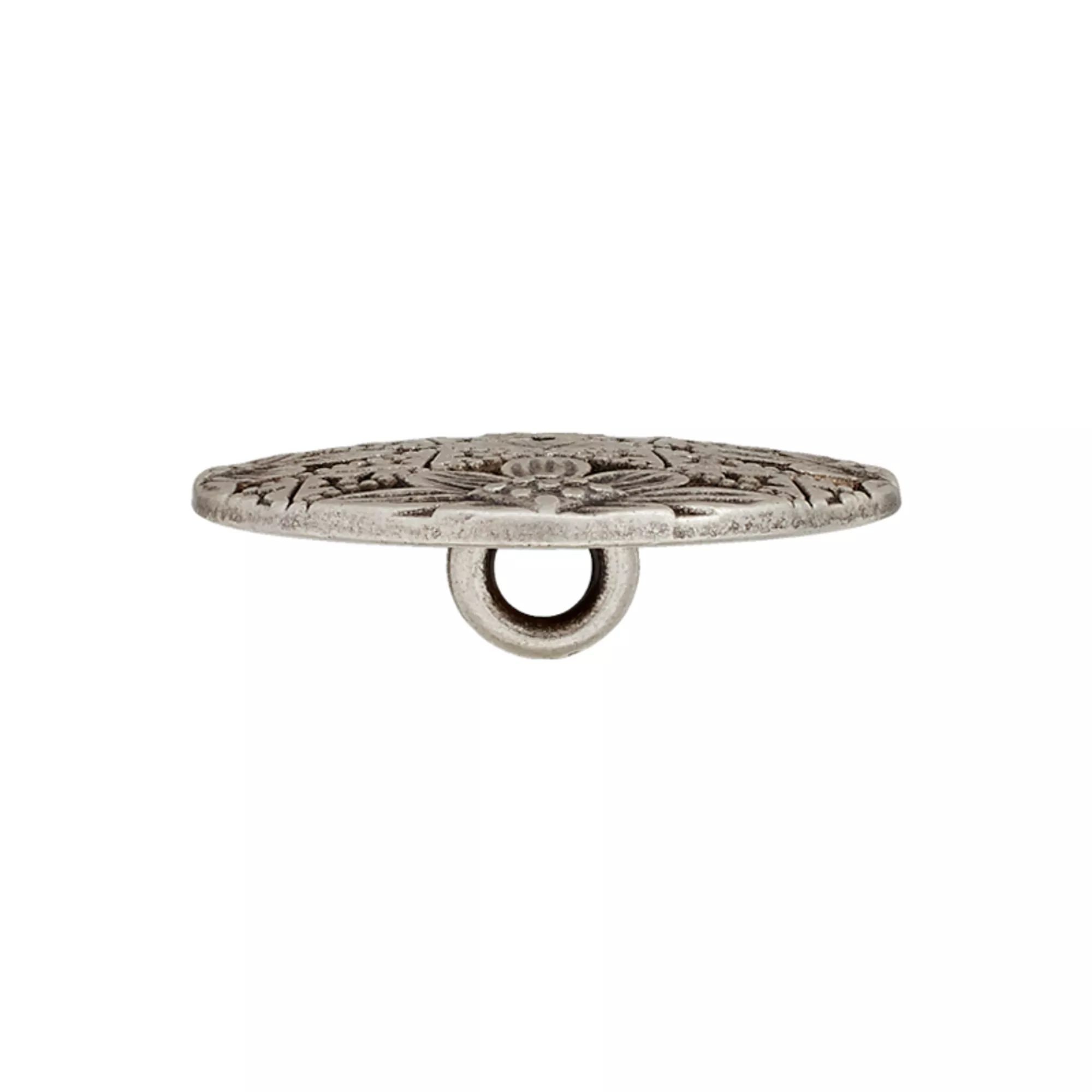 Metal button shank