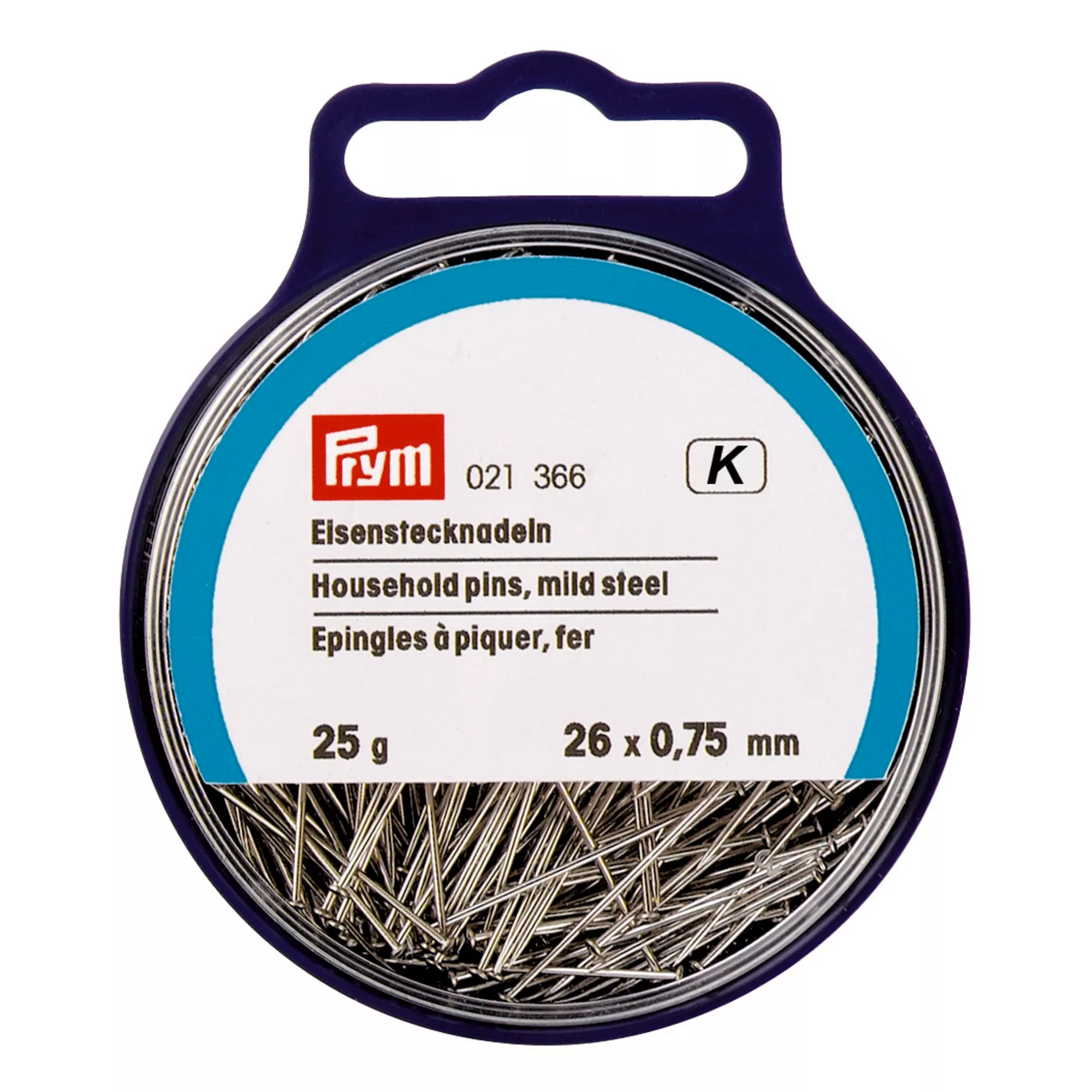 Pins,0.75 x 26mm, silver-coloured