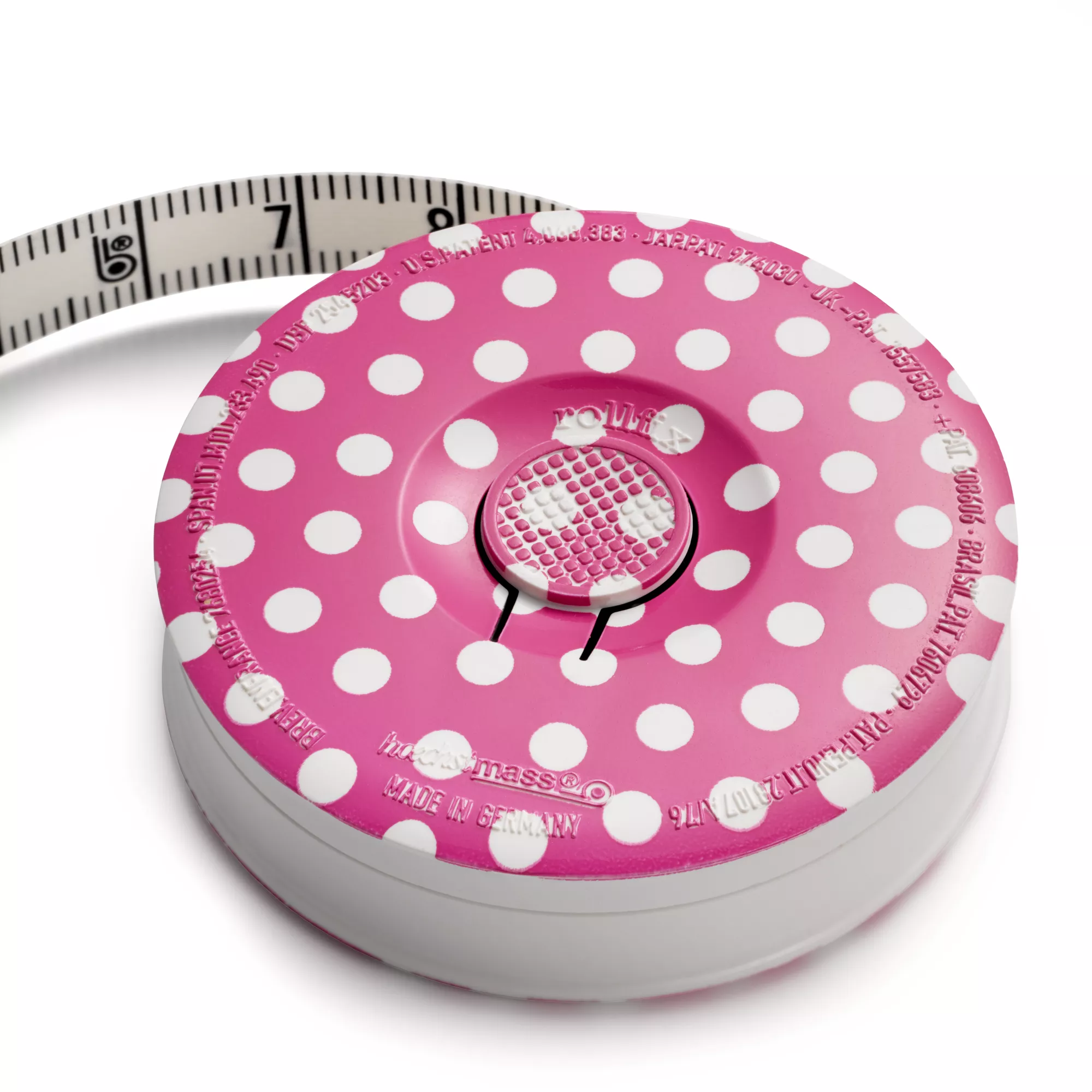 Spring tape measures, cm or cm/inch scale