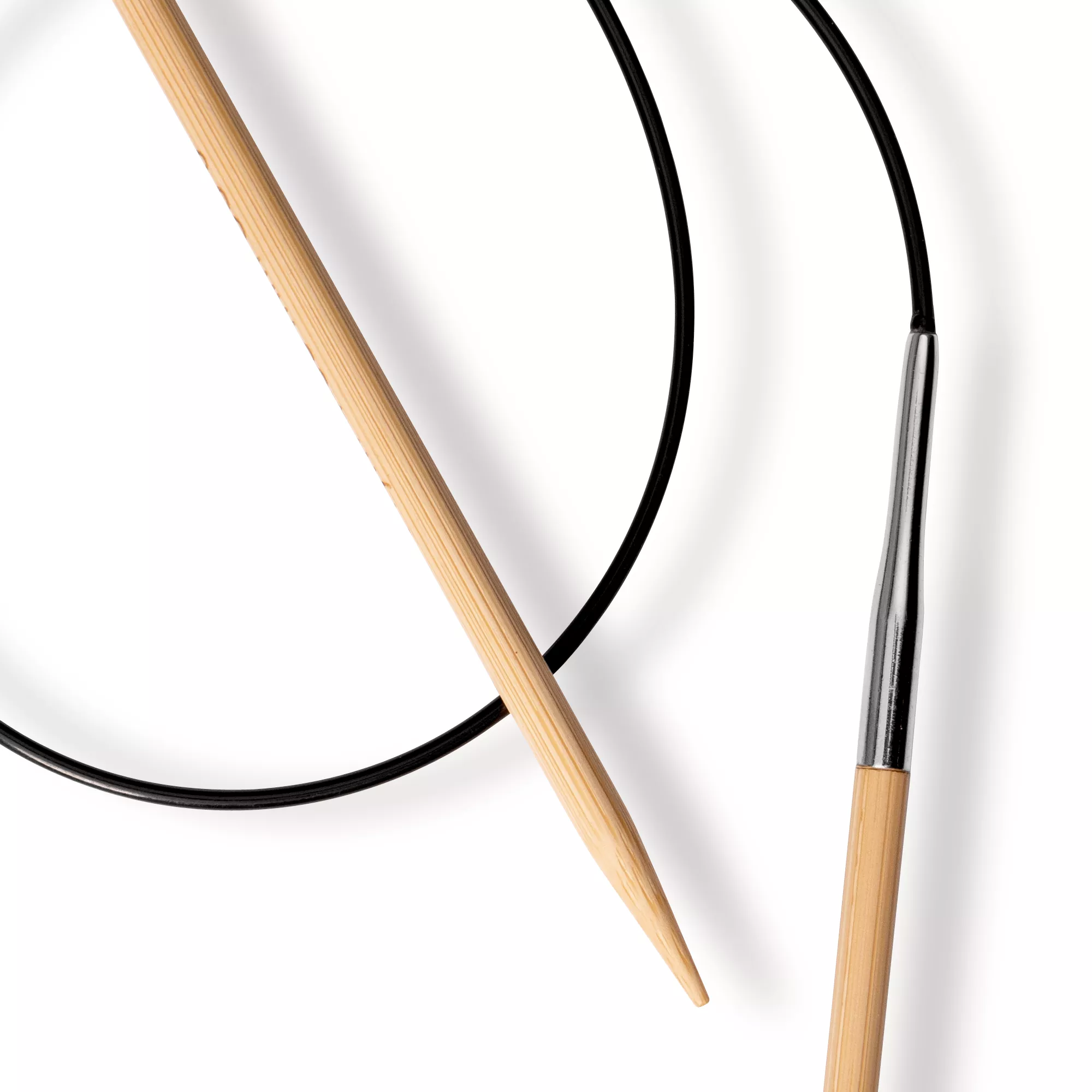 Aiguille à tricoter circulaire Bambou Prym 1530, 60cm, 4,00mm