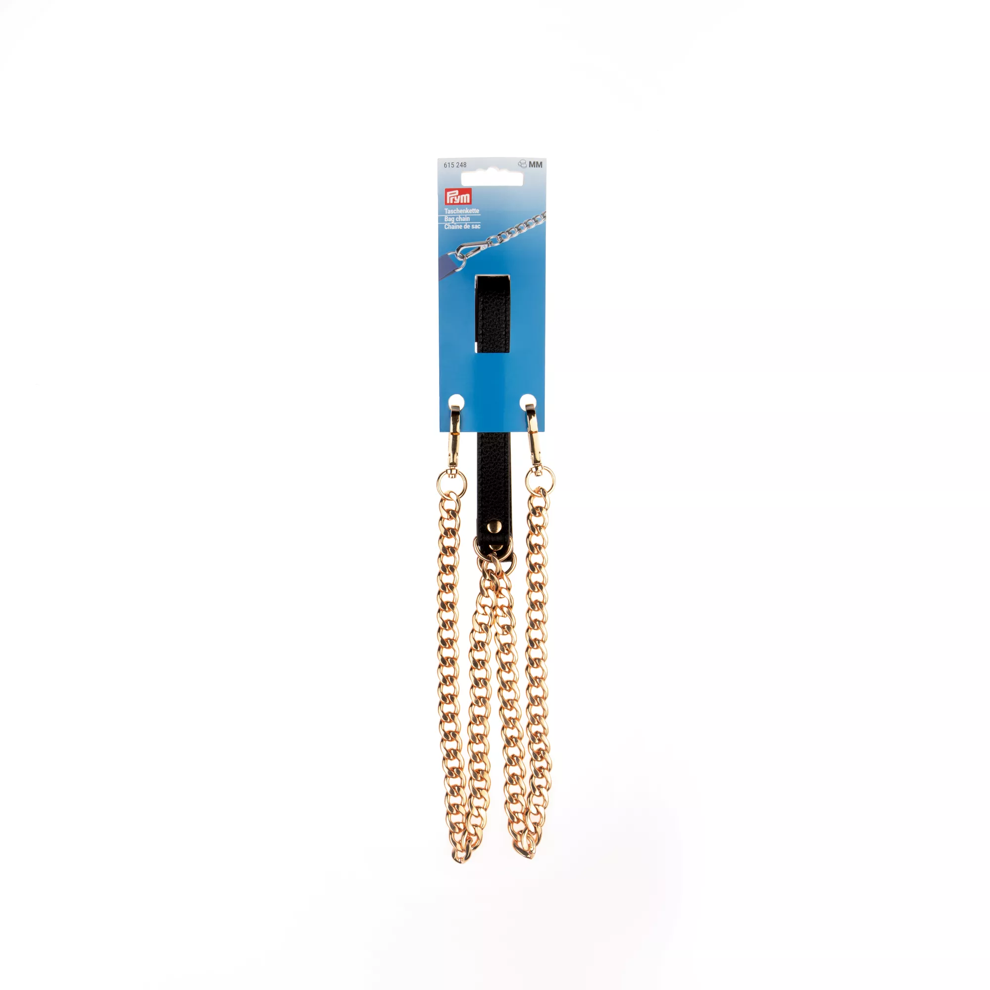 Bag chain Whitney, black/new gold