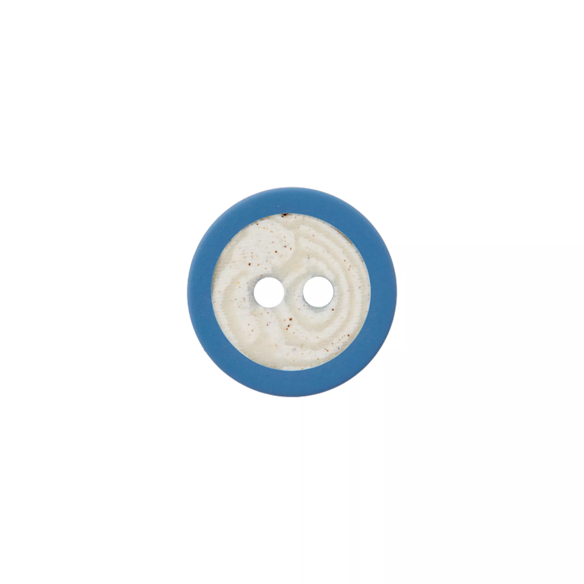 Corozo/Polyester button 2-holes, recycled