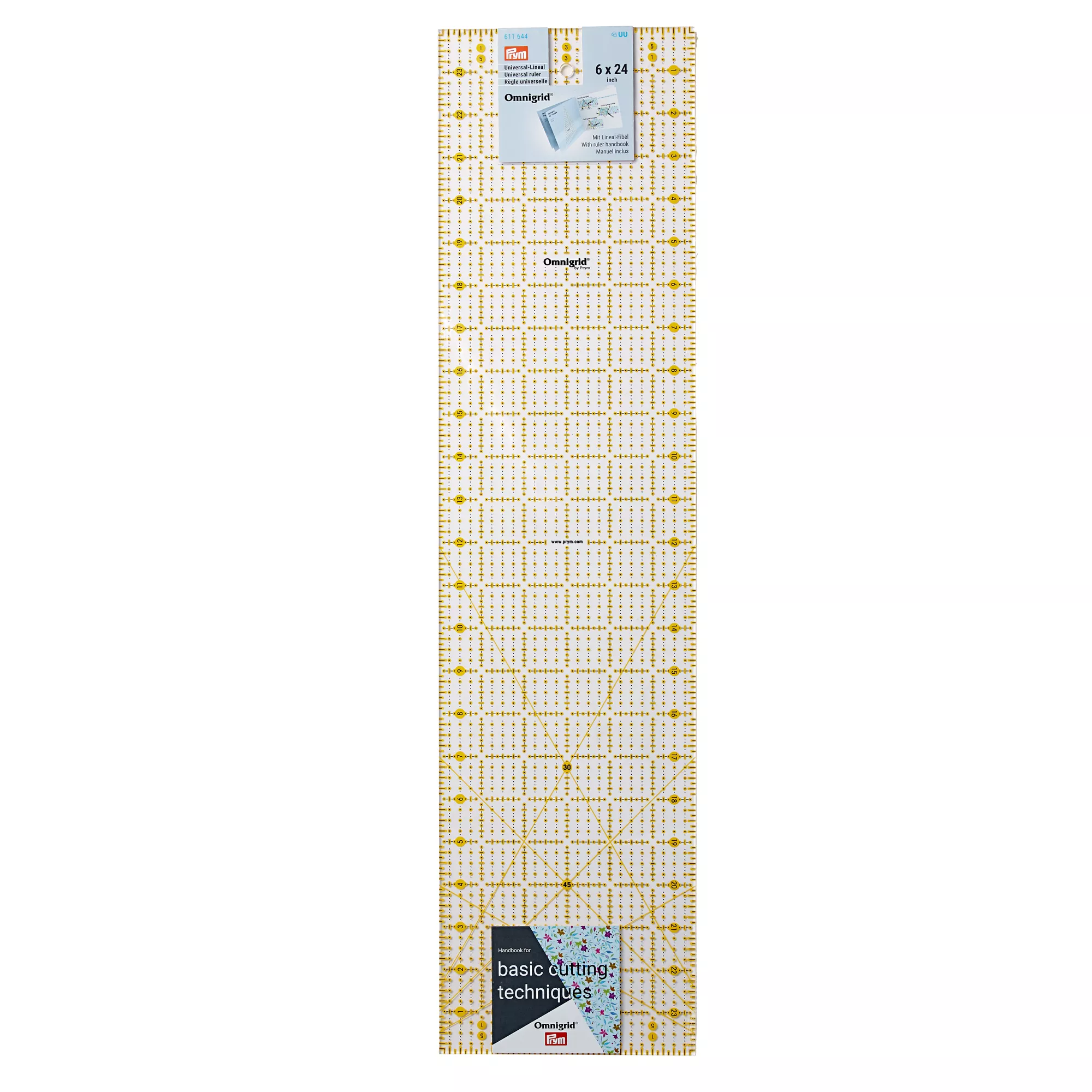 Universal ruler, 6x24inch