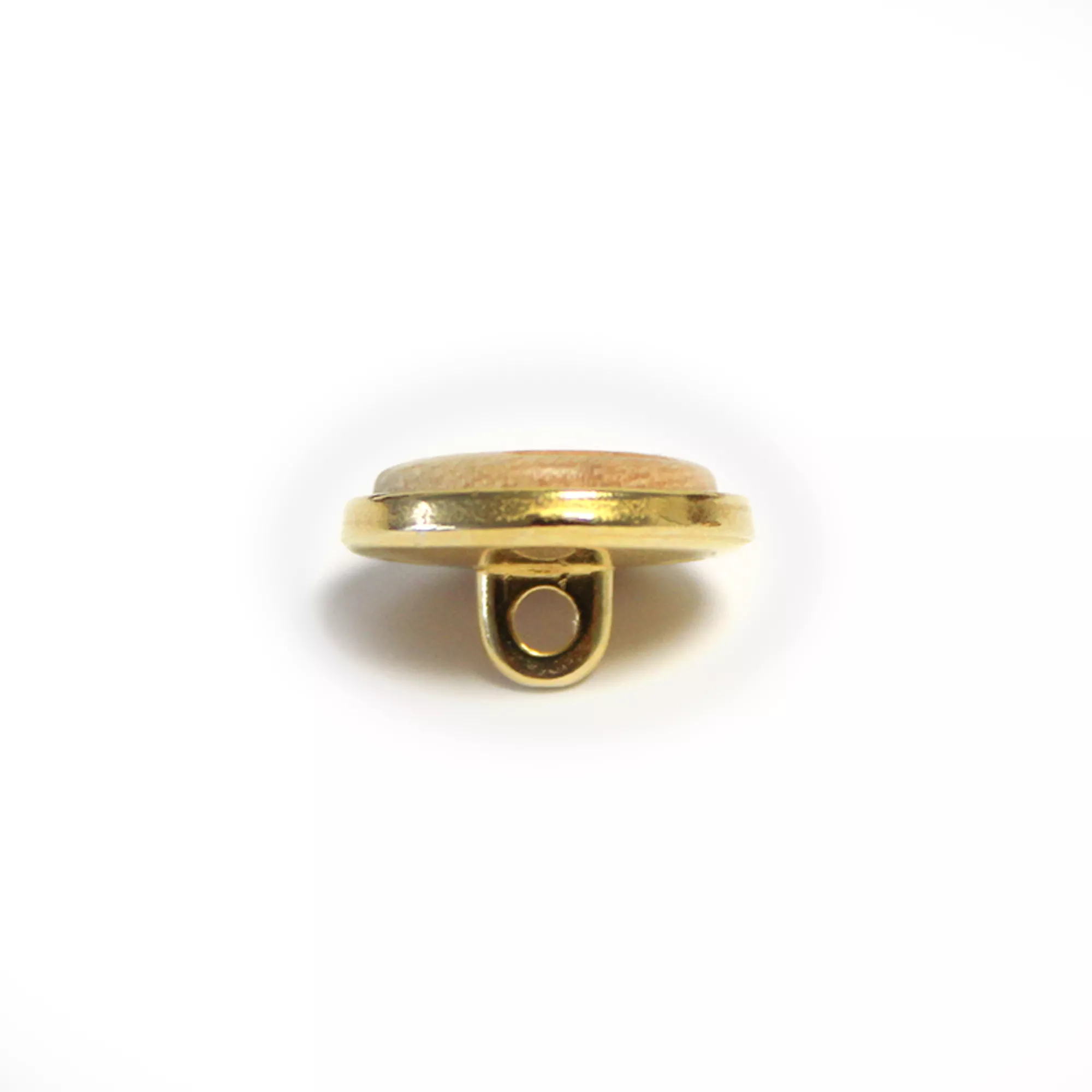 Metal/Wood button shank, Sailing boat