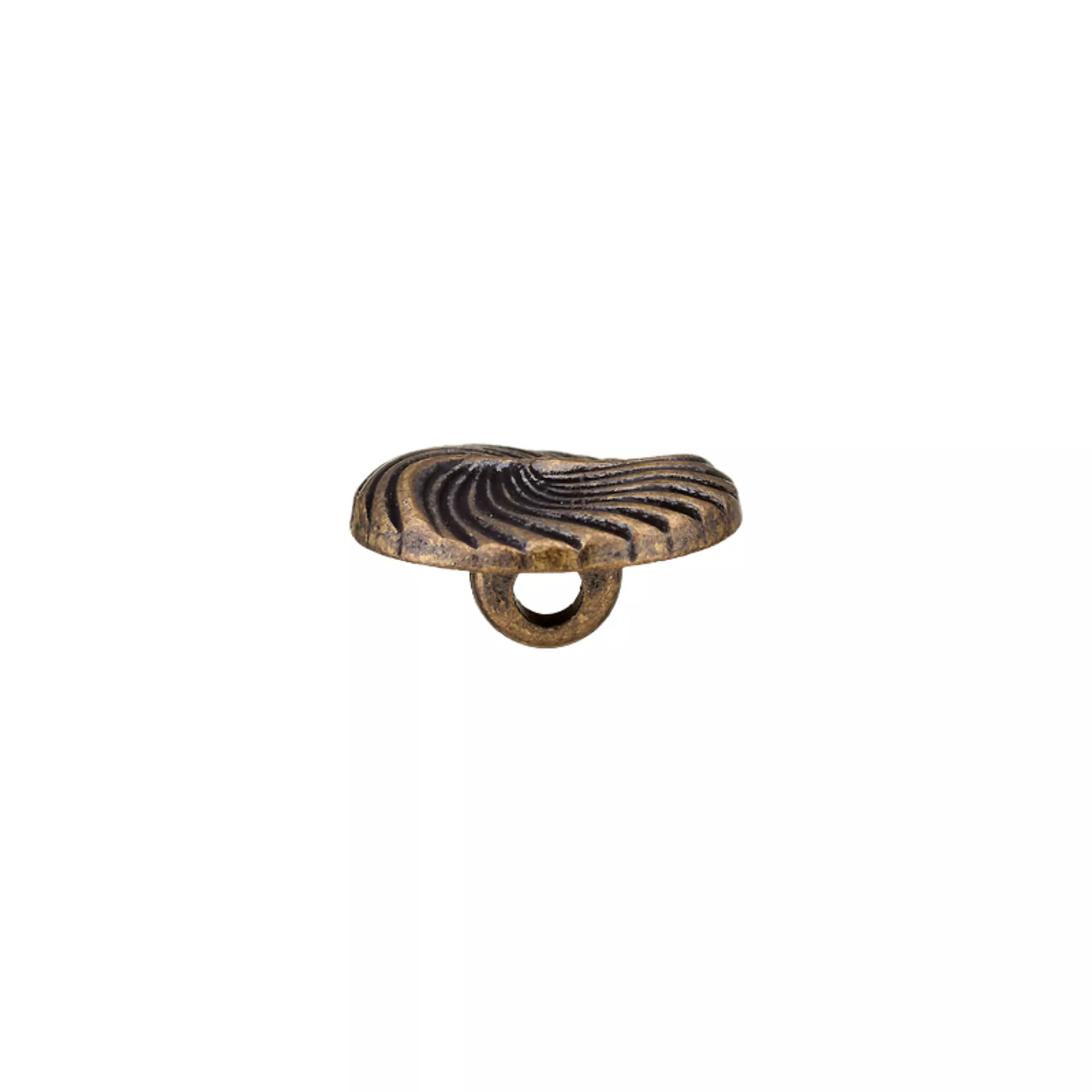 Bouton métal pied