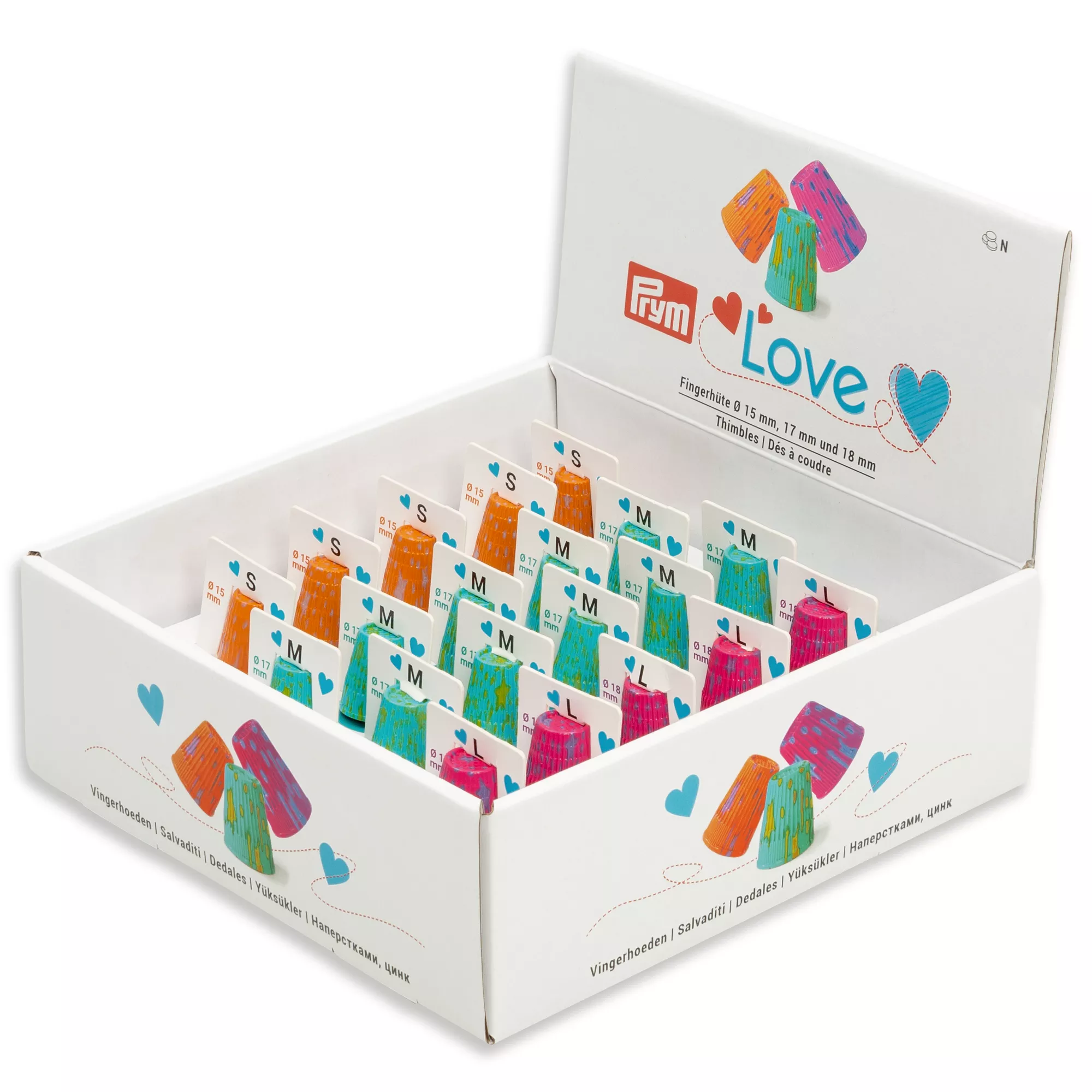 Dés à coudre Prym Love