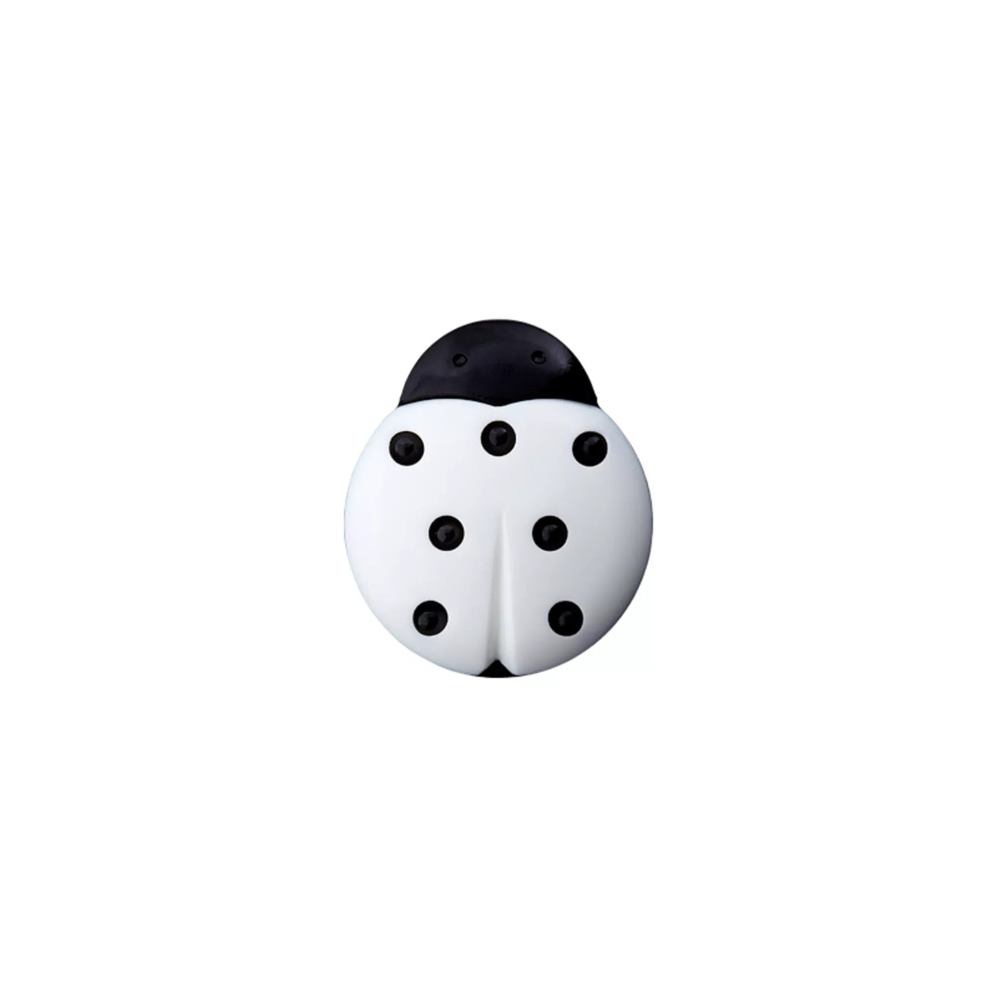 Polyester button Ladybug