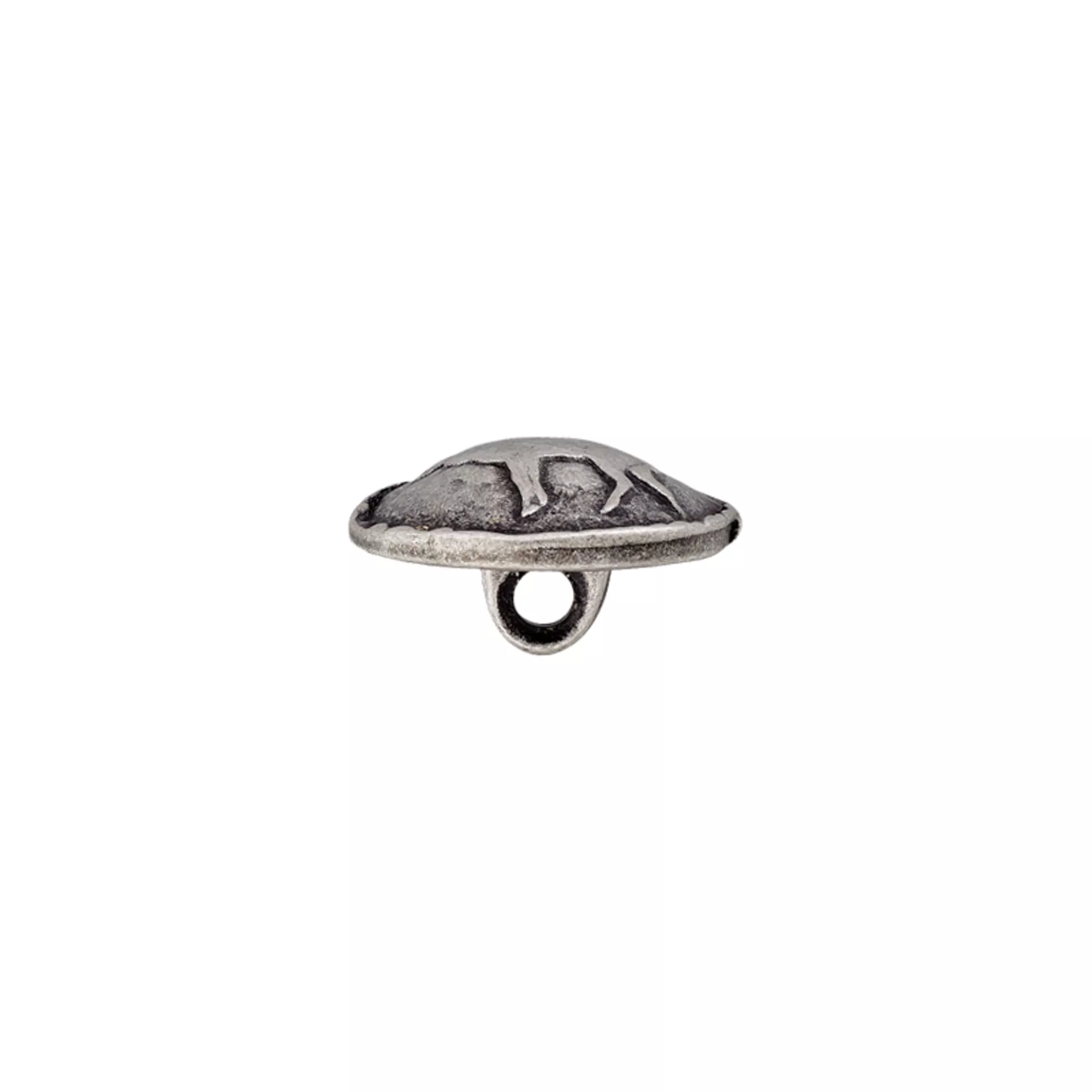 Metal button shank