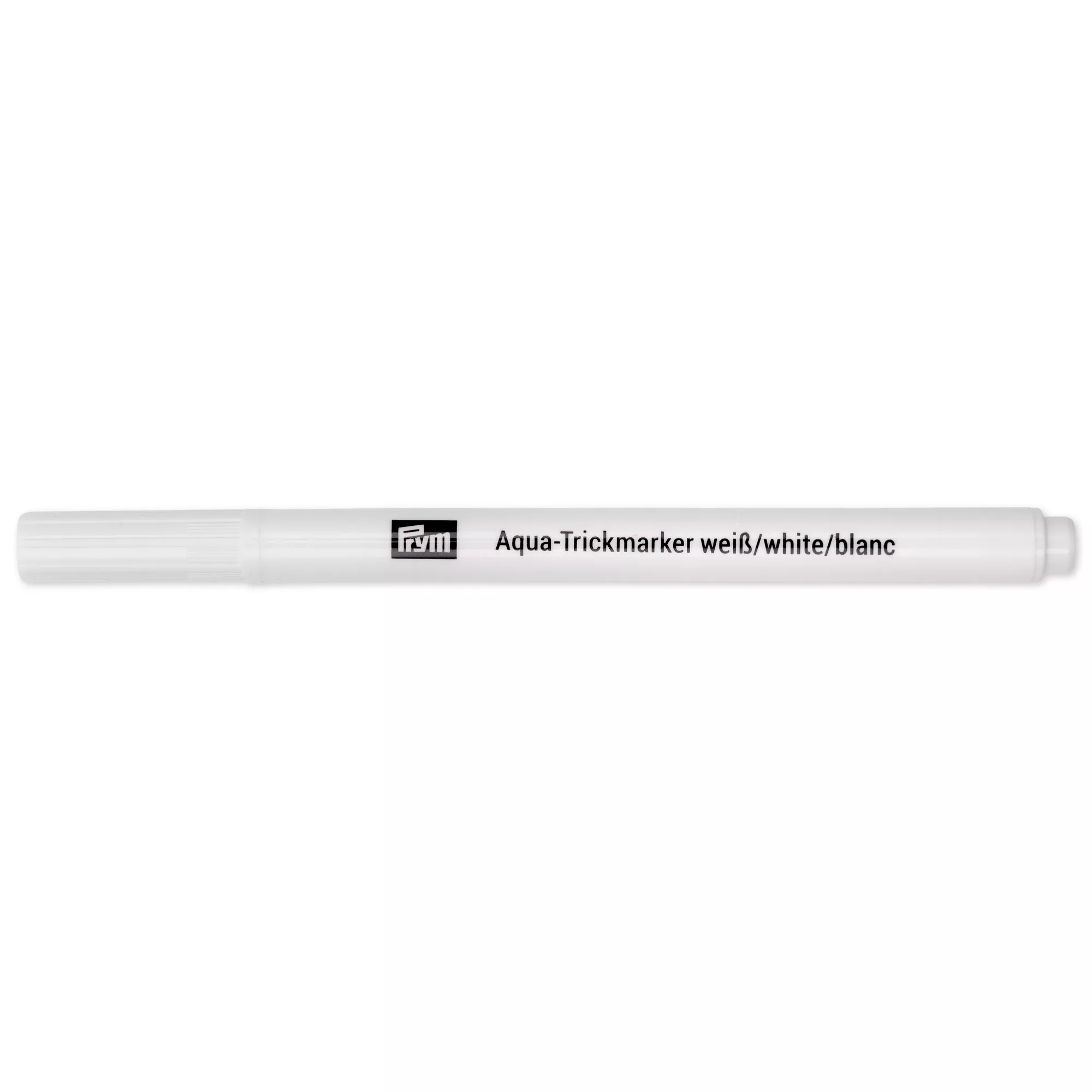 Trick marker Aqua, water-erasable, white