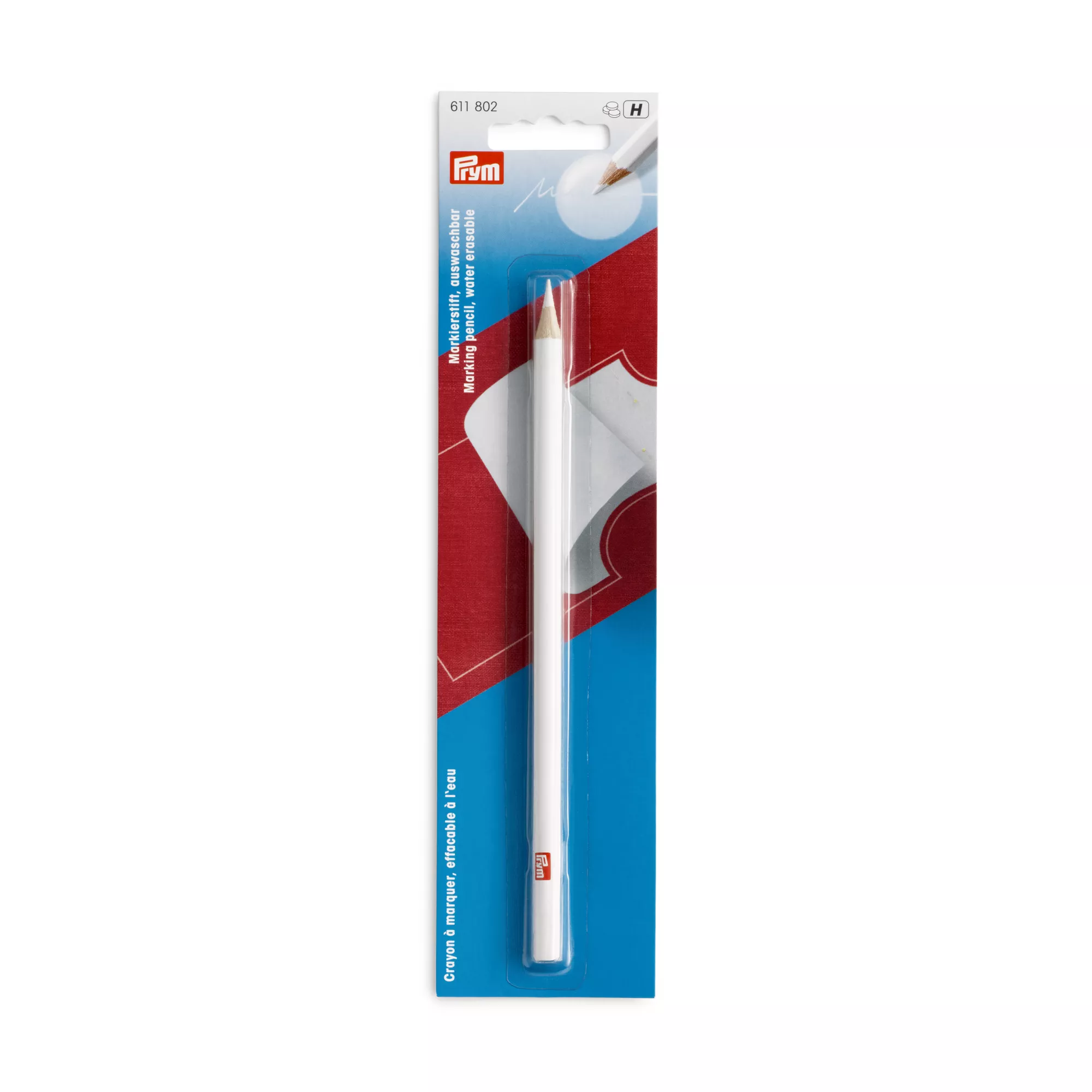 Marker pen, water-erasable, white
