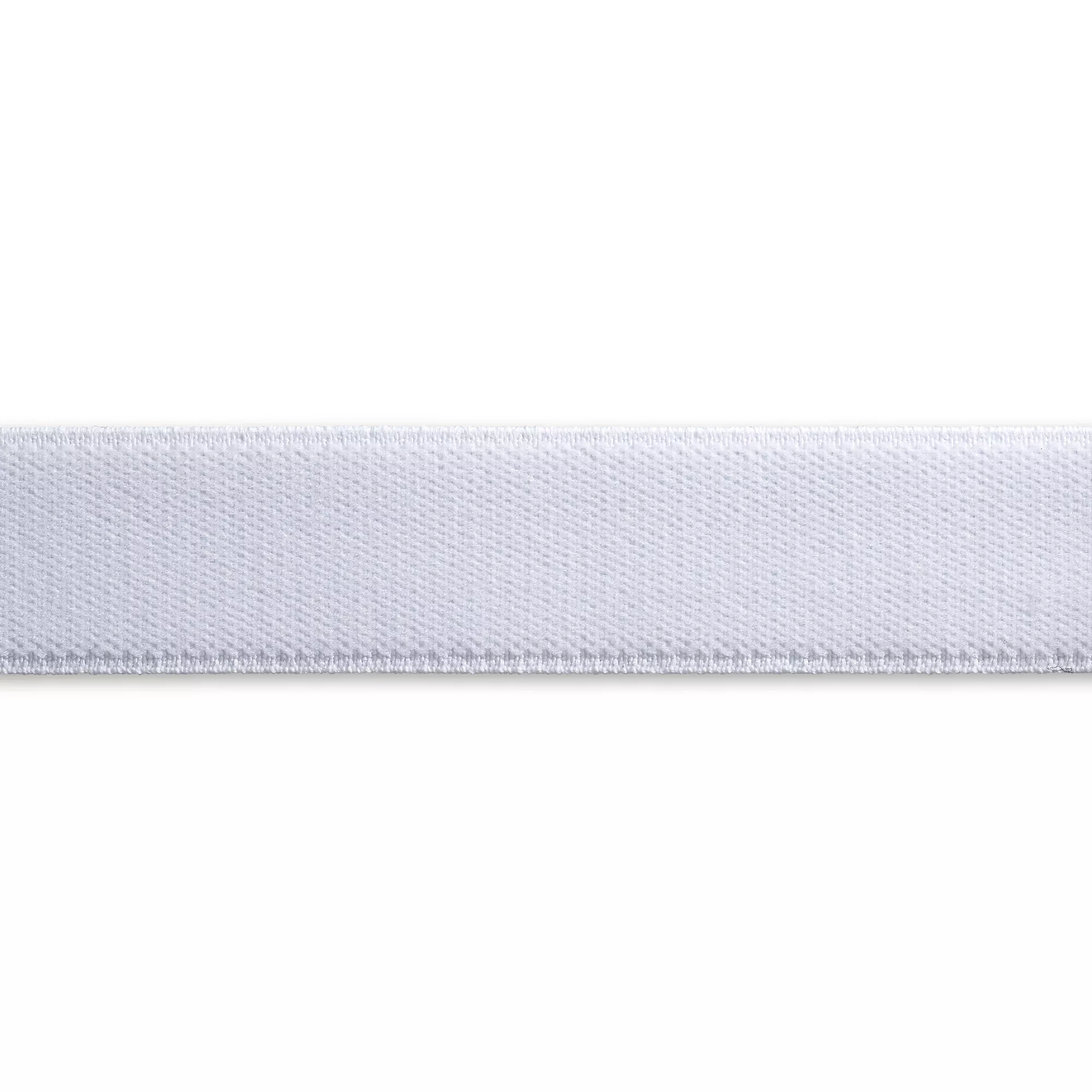 Elastico vellutato, 30mm, bianco, 1m
