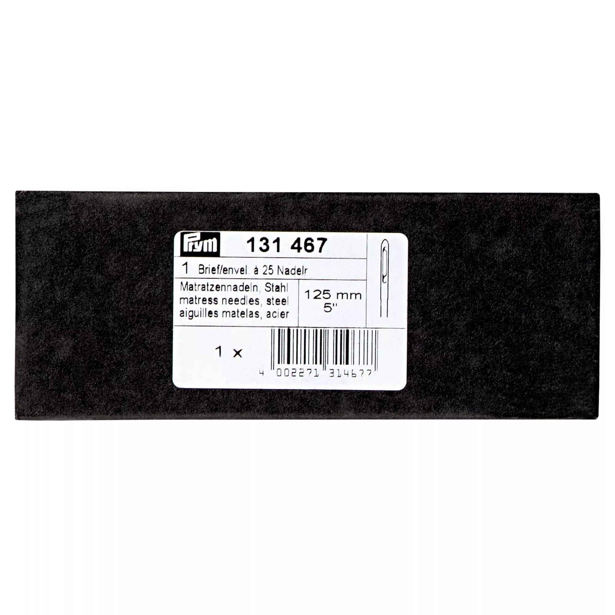 Mattress needles, 2.00 x 125mm, silver-coloured