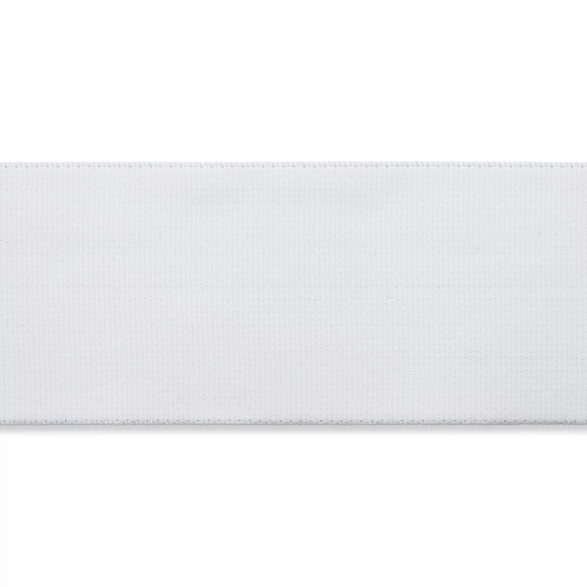 Elastic ribbon 50mm white