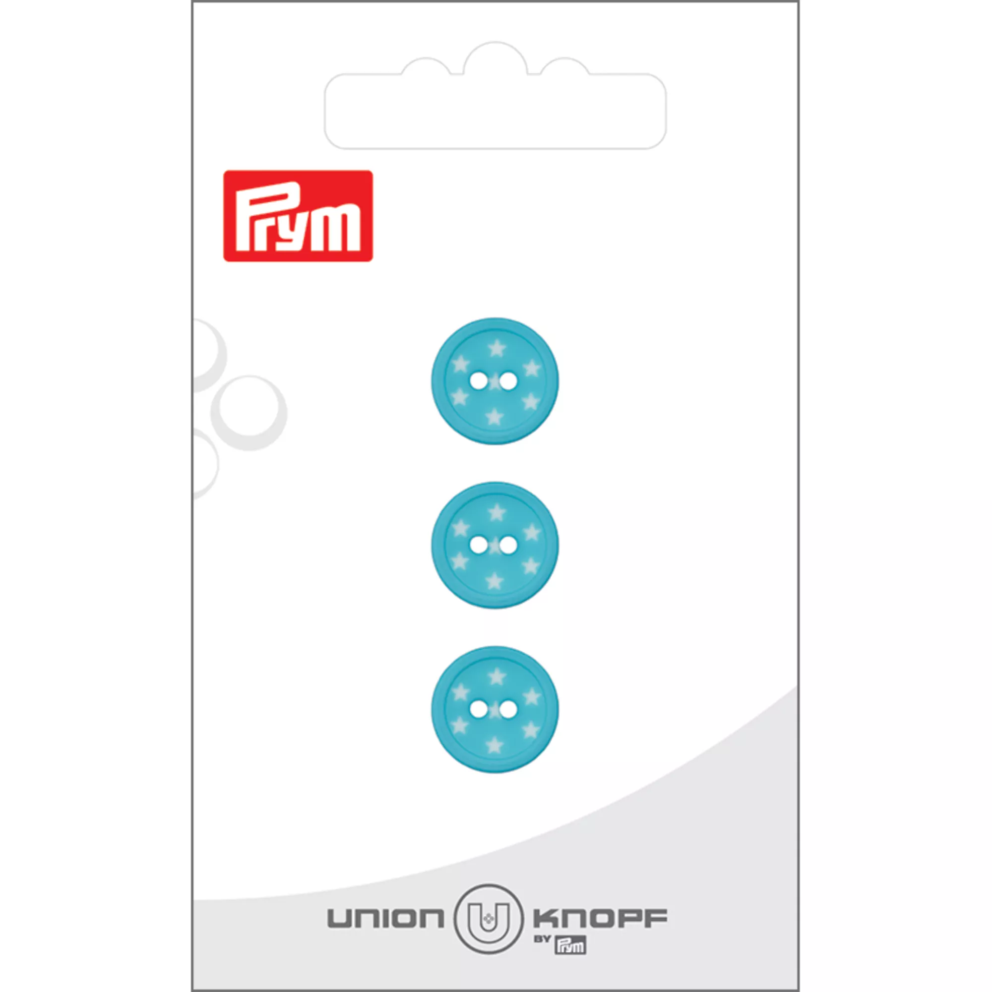 Polyester button 2-holes Star