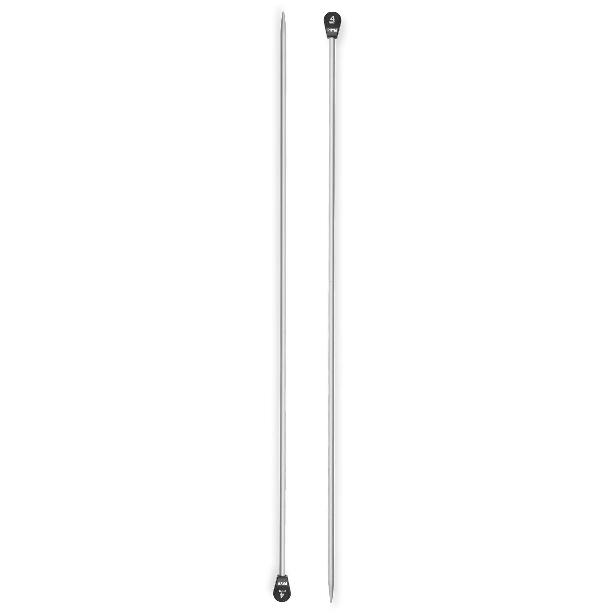 Single-pointed knitting needles, aluminium