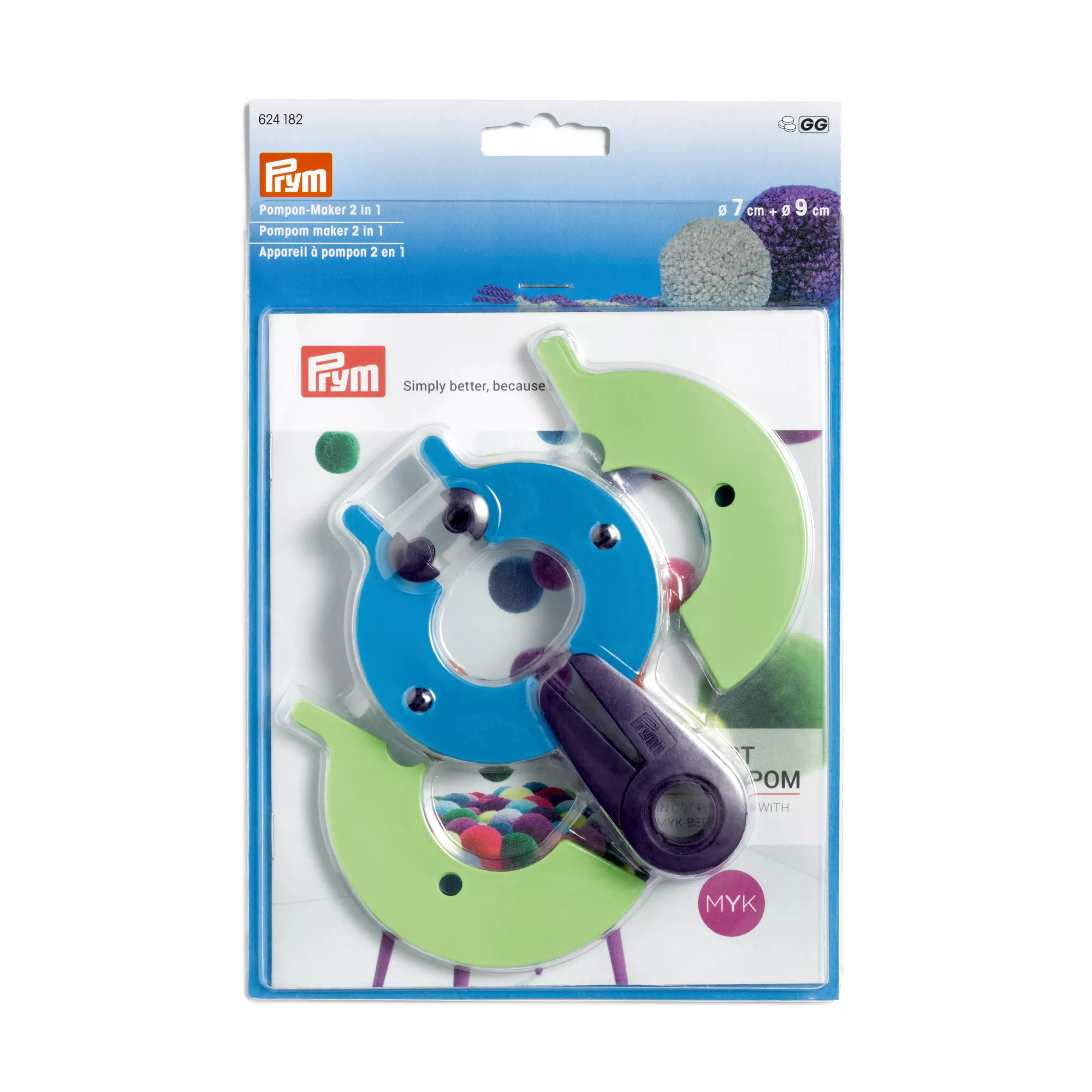 Pompom maker 2 in 1 L