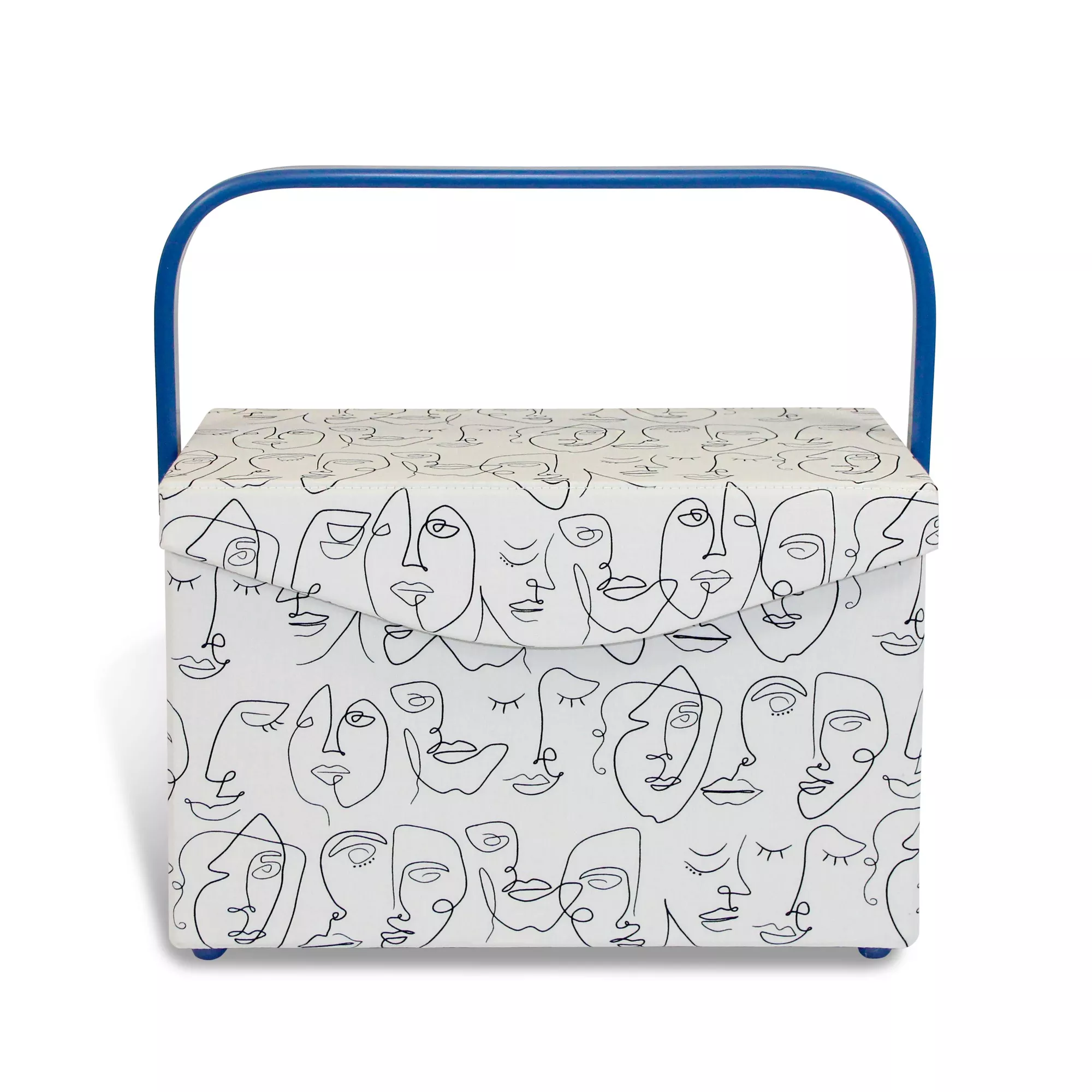 Sewing basket L (angular, modern)